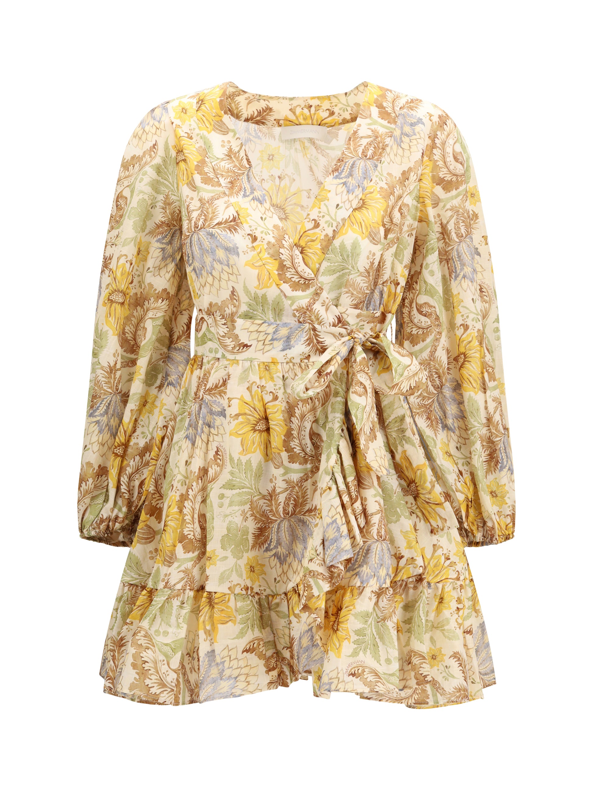 Zimmermann Women Daylight Wrap Mini Dress ZIMMERMANN