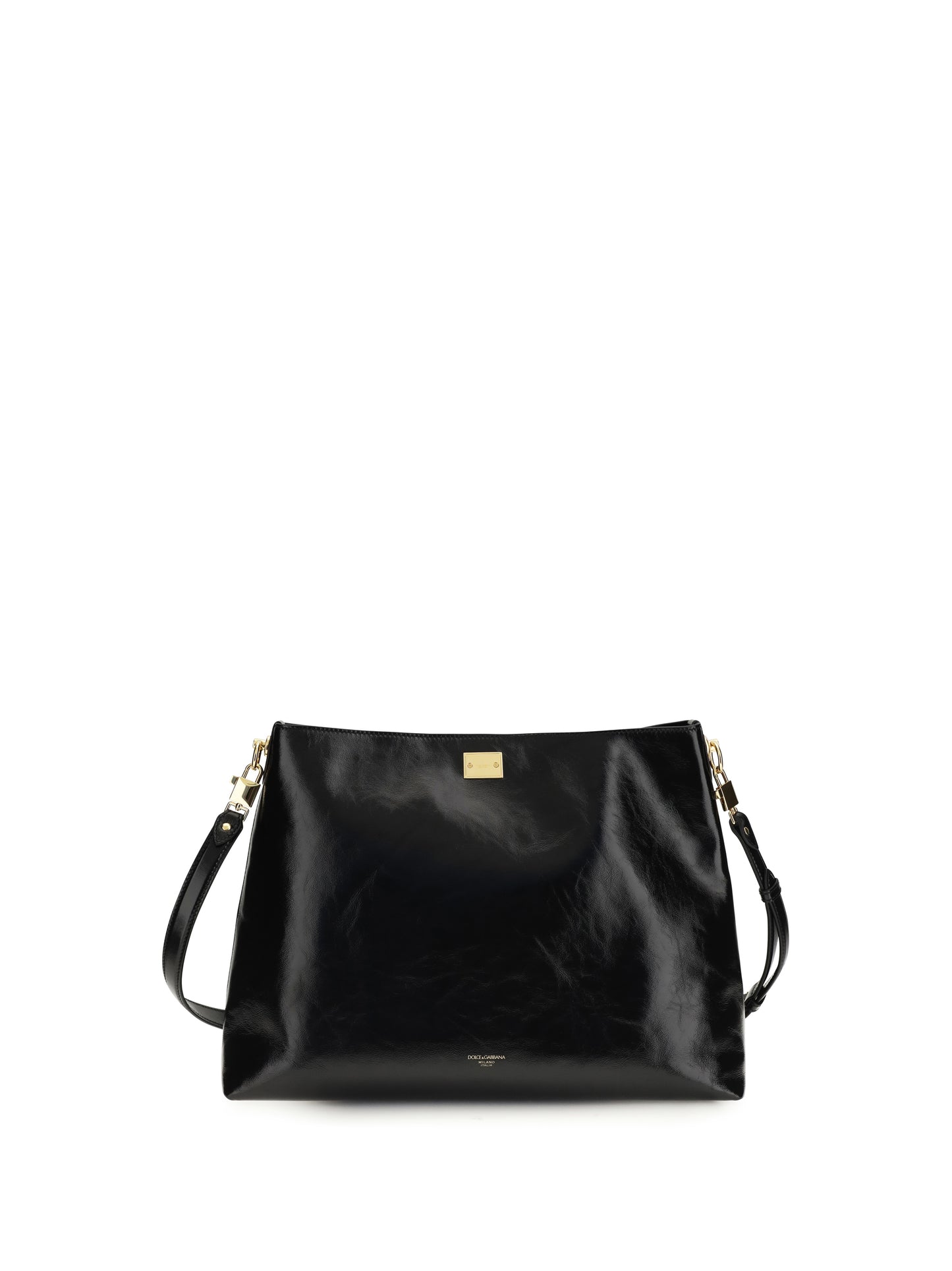 Dolce & Gabbana Women Large Vittoria Leather Shoulder Bag DOLCE & GABBANA