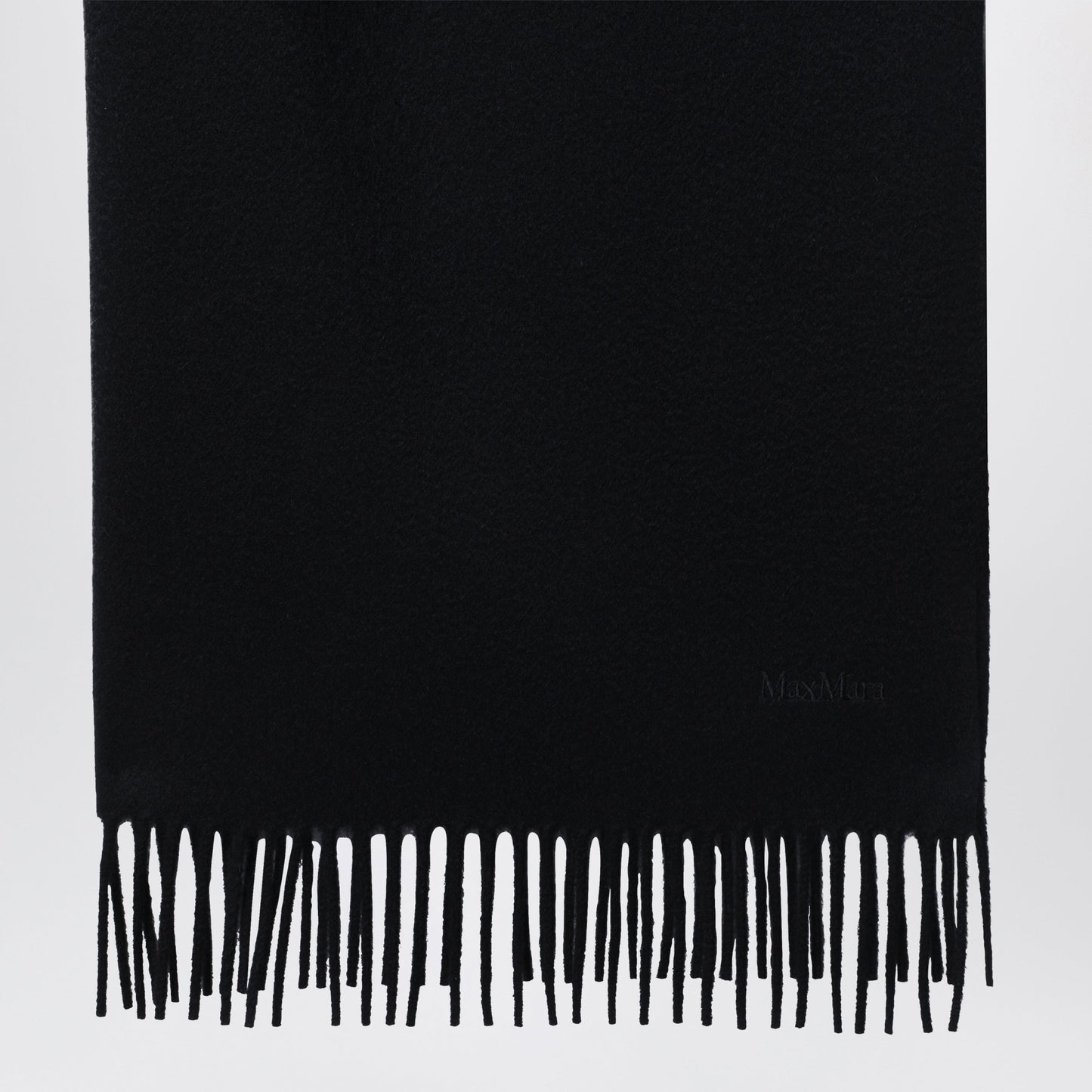 Max Mara Black Cashmere Scarf Women MAX MARA