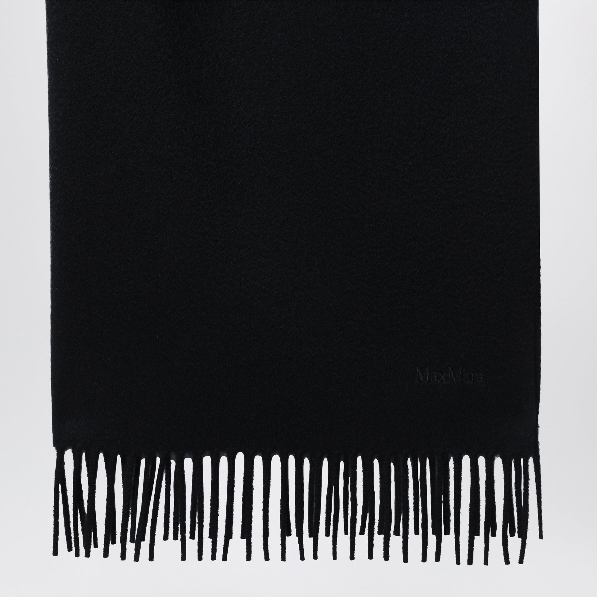 Max Mara Black Cashmere Scarf Women MAX MARA