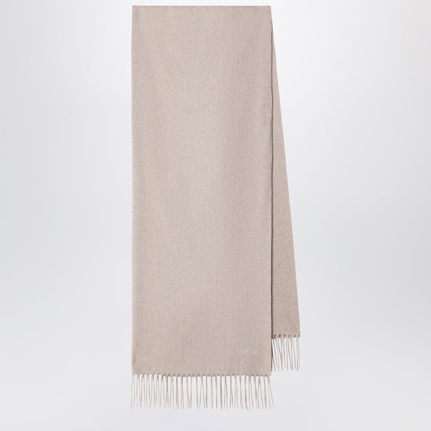 Max Mara Sand-Colored Cashmere Scarf Women MAX MARA