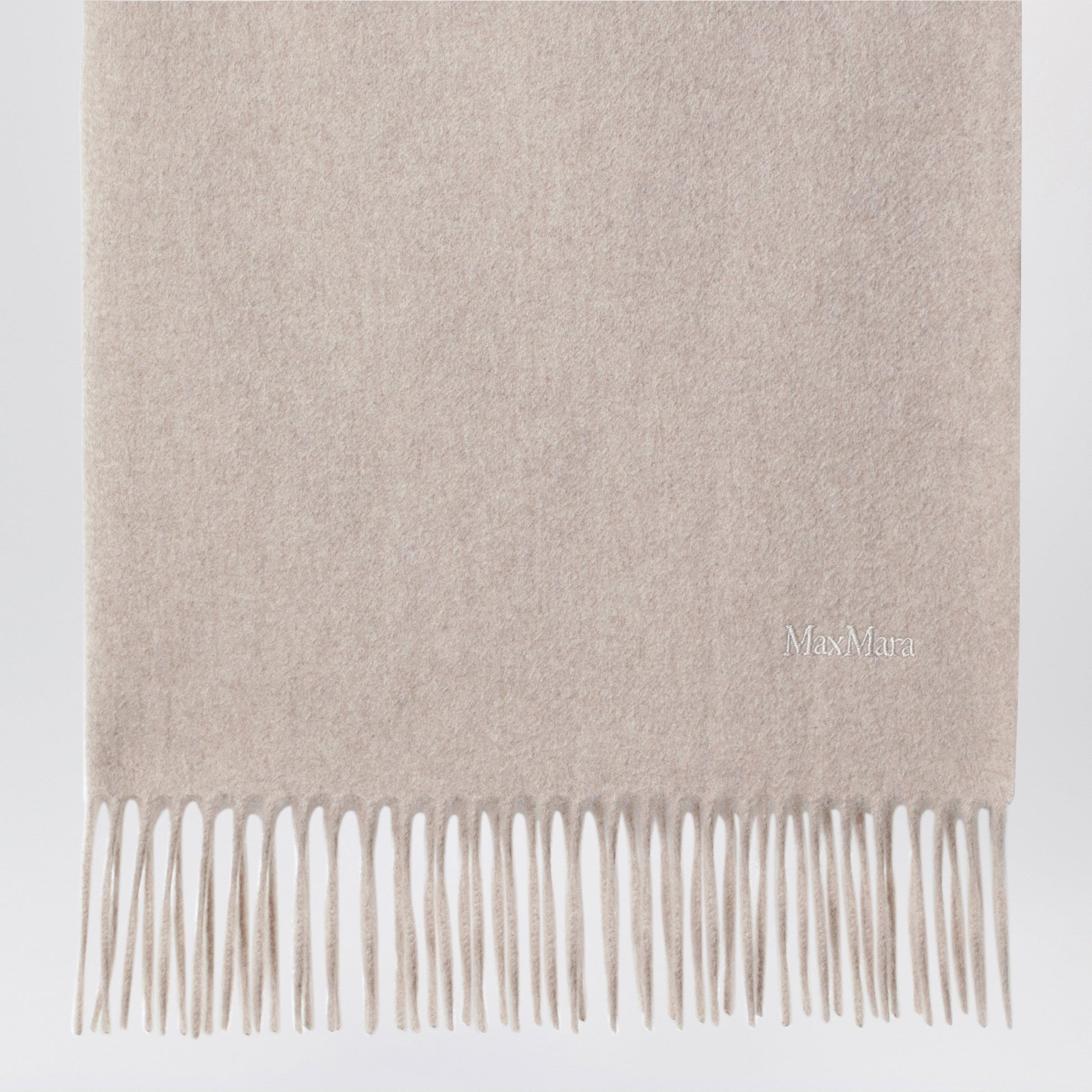 Max Mara Sand-Colored Cashmere Scarf Women MAX MARA