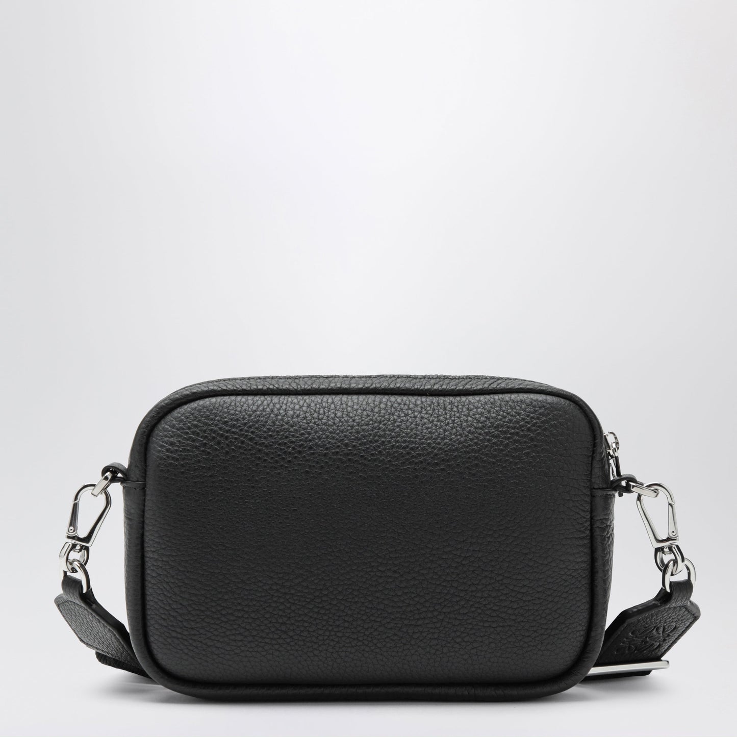 Loewe Black Grained Leather Crossbody Bag Men LOEWE