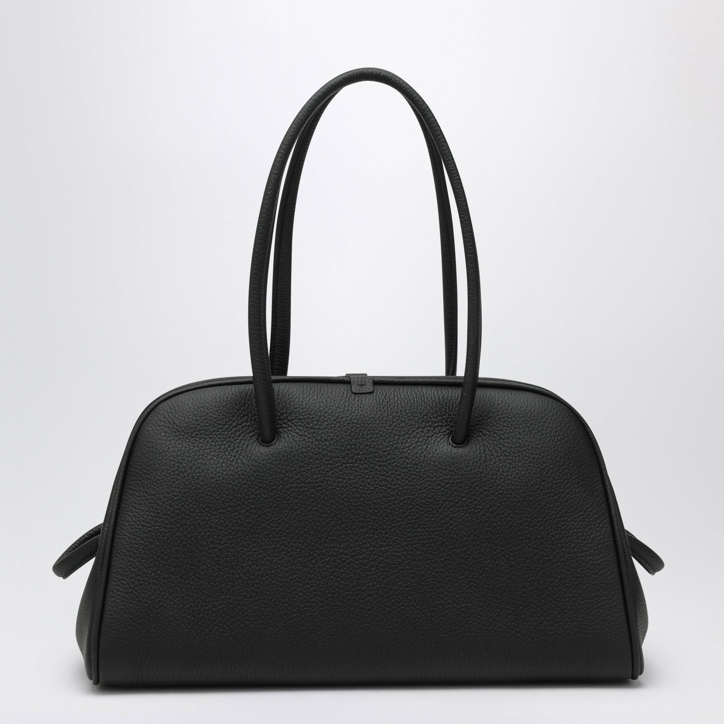 Jacquemus Medium Turismo Bag In Black Leather Women JACQUEMUS
