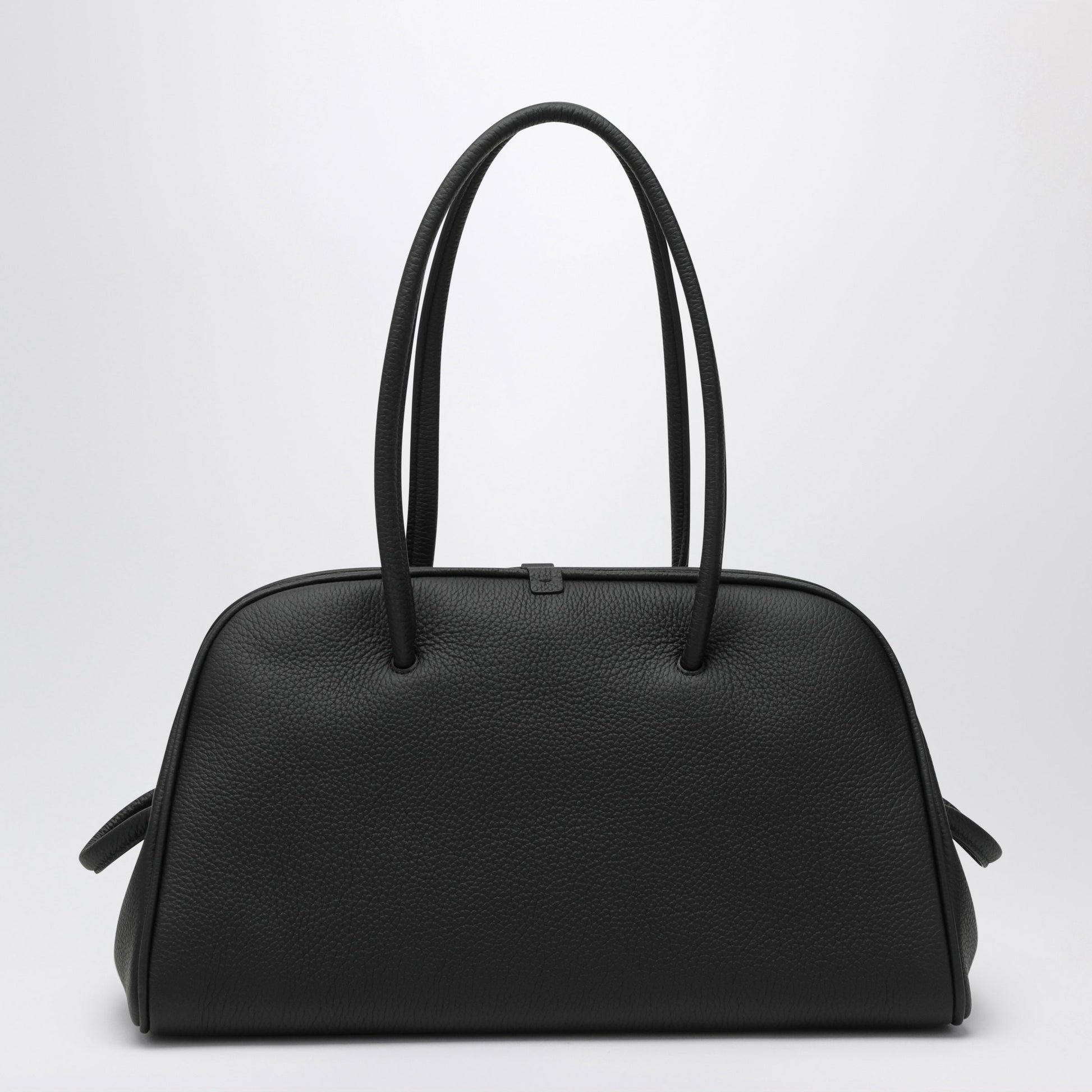 Jacquemus Medium Turismo Bag In Black Leather Women JACQUEMUS
