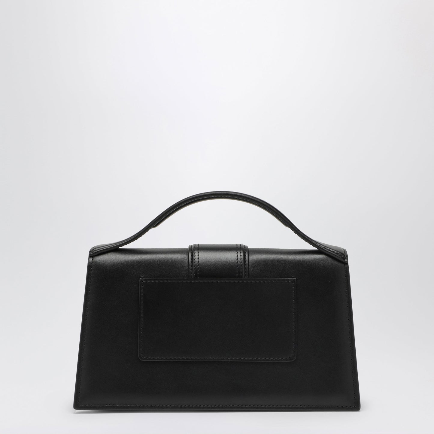 Jacquemus Le Grand Bambino Bag In Black Leather Women JACQUEMUS