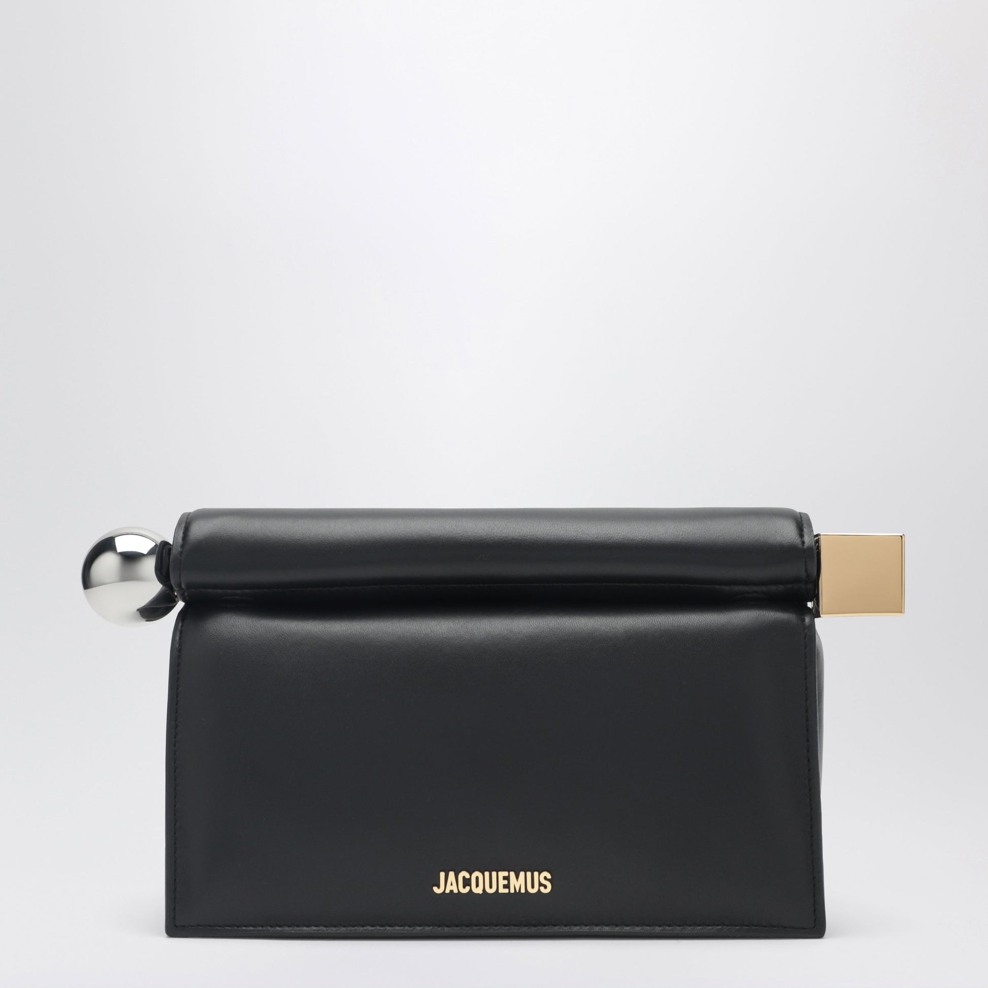 Jacquemus Rond Carre Black Pouch Women JACQUEMUS