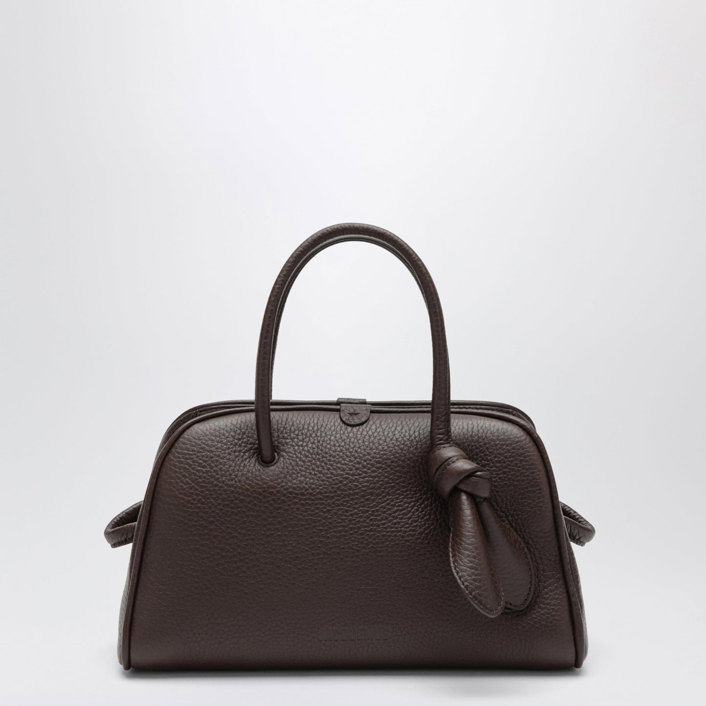 Jacquemus Small Turismo Bag In Dark Brown Leather Women JACQUEMUS