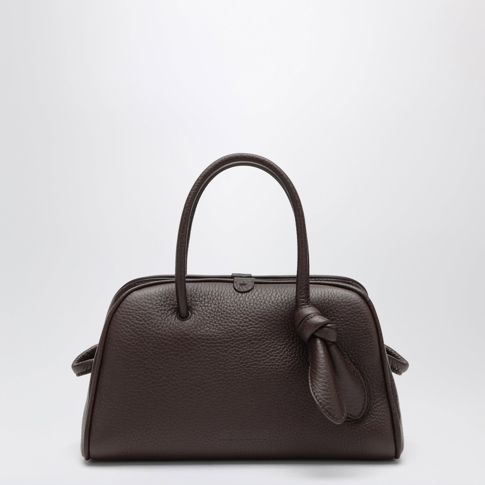 Jacquemus Small Turismo Bag In Dark Brown Leather Women JACQUEMUS