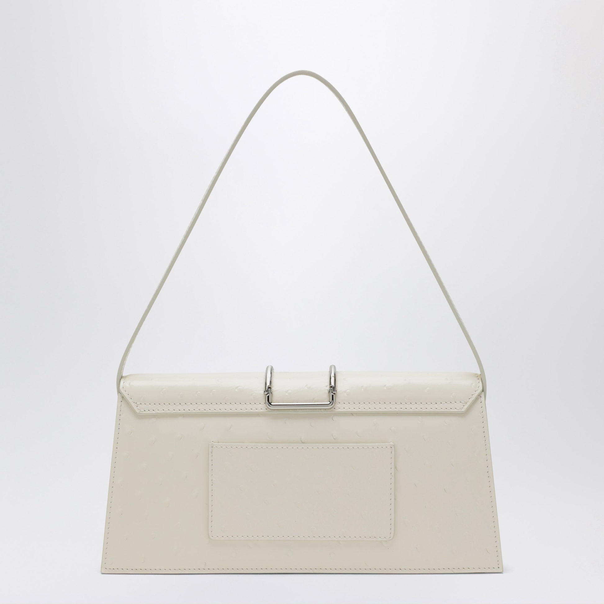 Jacquemus Le Bambino Long Ivory Bag In Greasy-Effect Leather Women JACQUEMUS