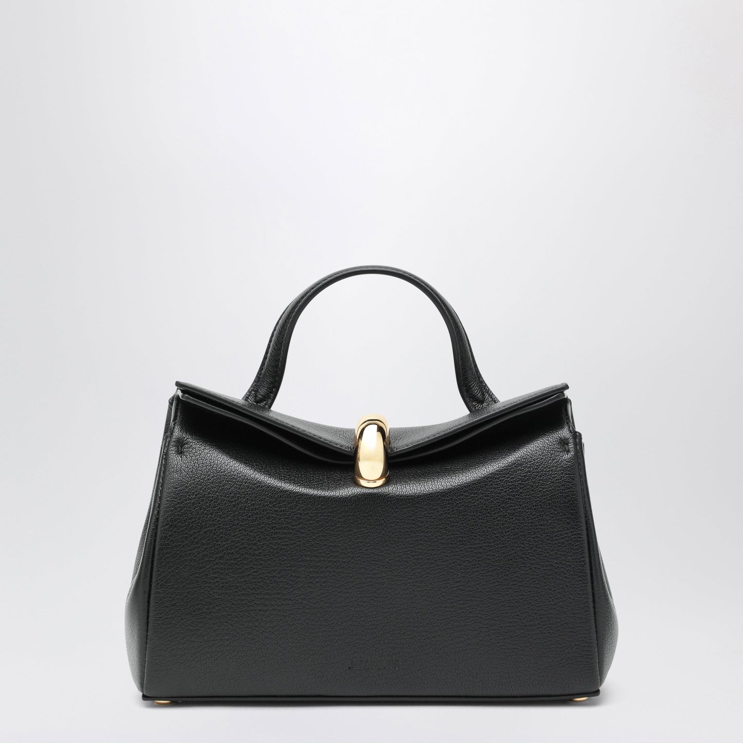 Jacquemus Handbag Le Petit Valerie In Black Goat Leather Women JACQUEMUS