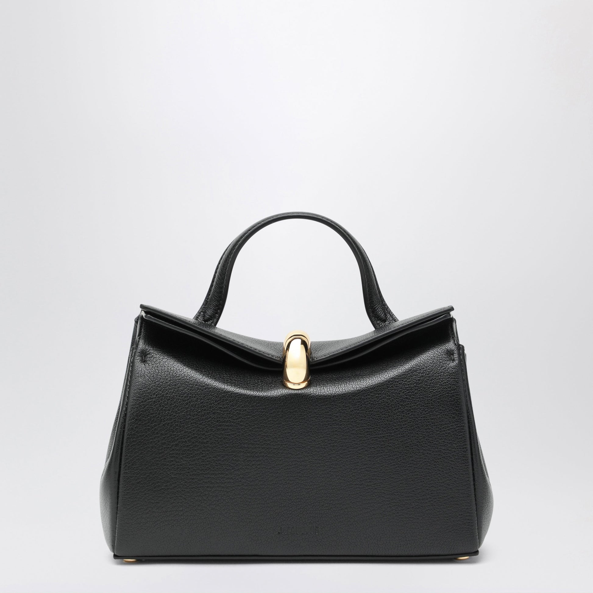 Jacquemus Handbag Le Petit Valerie In Black Goat Leather Women JACQUEMUS