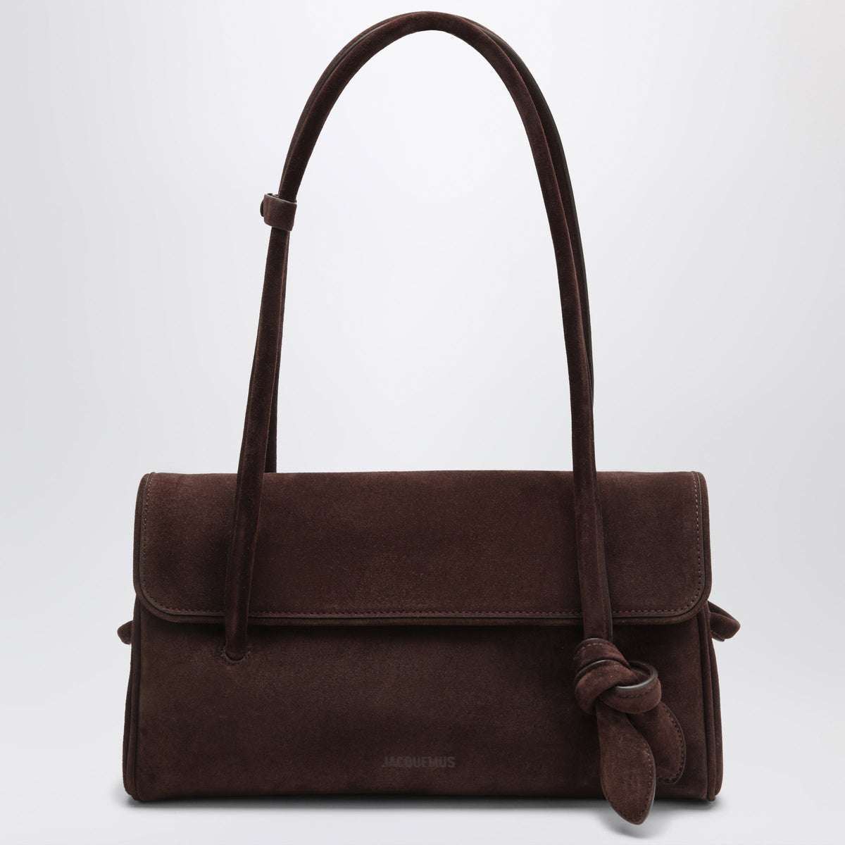 Jacquemus Brown Turismo Shoulder Bag In Suede Women JACQUEMUS