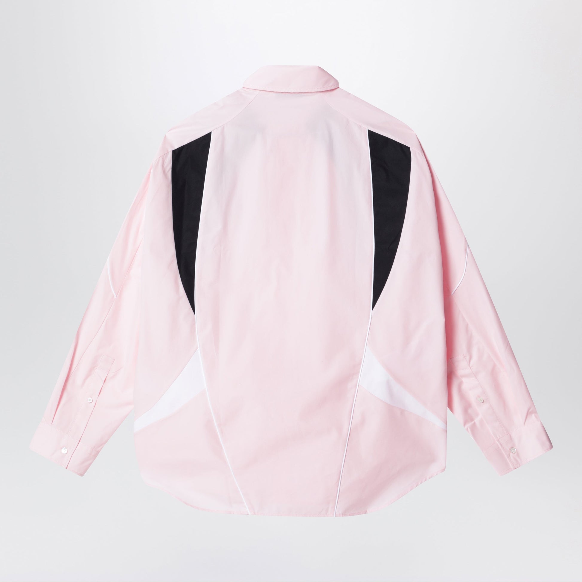 Acne Studios Embroidered Logo Button-Up Shirt Baby Pink Men ACNE STUDIOS