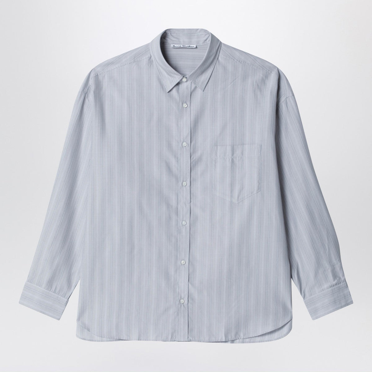 Acne Studios Striped Button-Up Grey Men ACNE STUDIOS