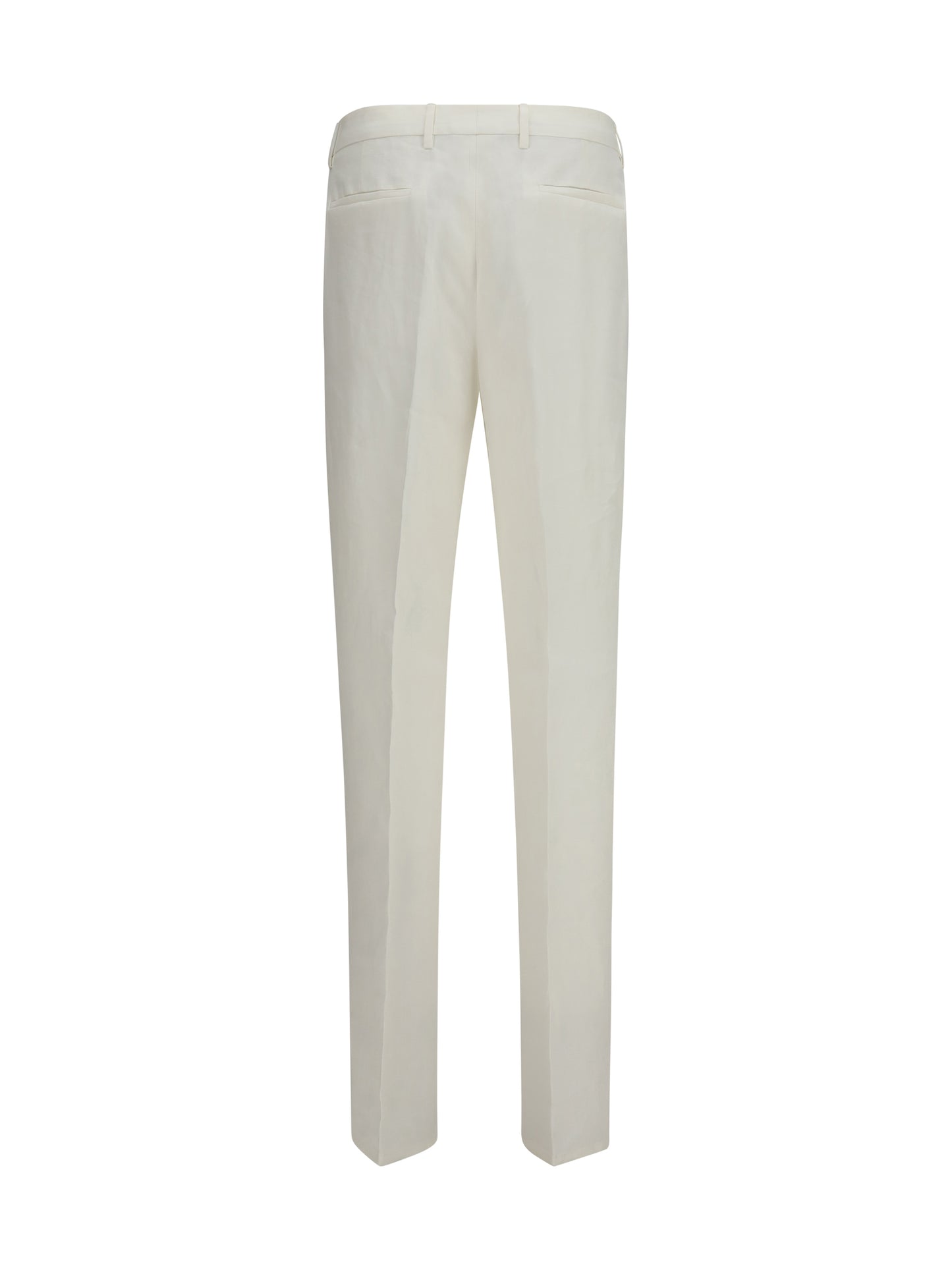 Brunello Cucinelli Men Linen Tailored Pants