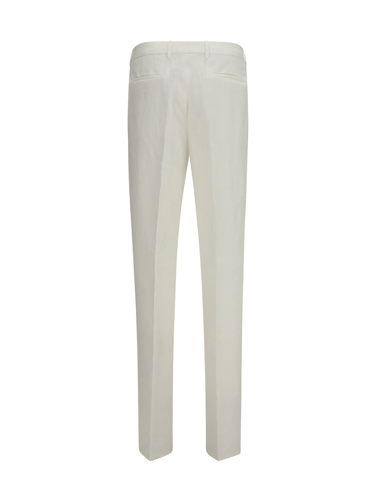 Brunello Cucinelli Men Linen Tailored Pants BRUNELLO CUCINELLI