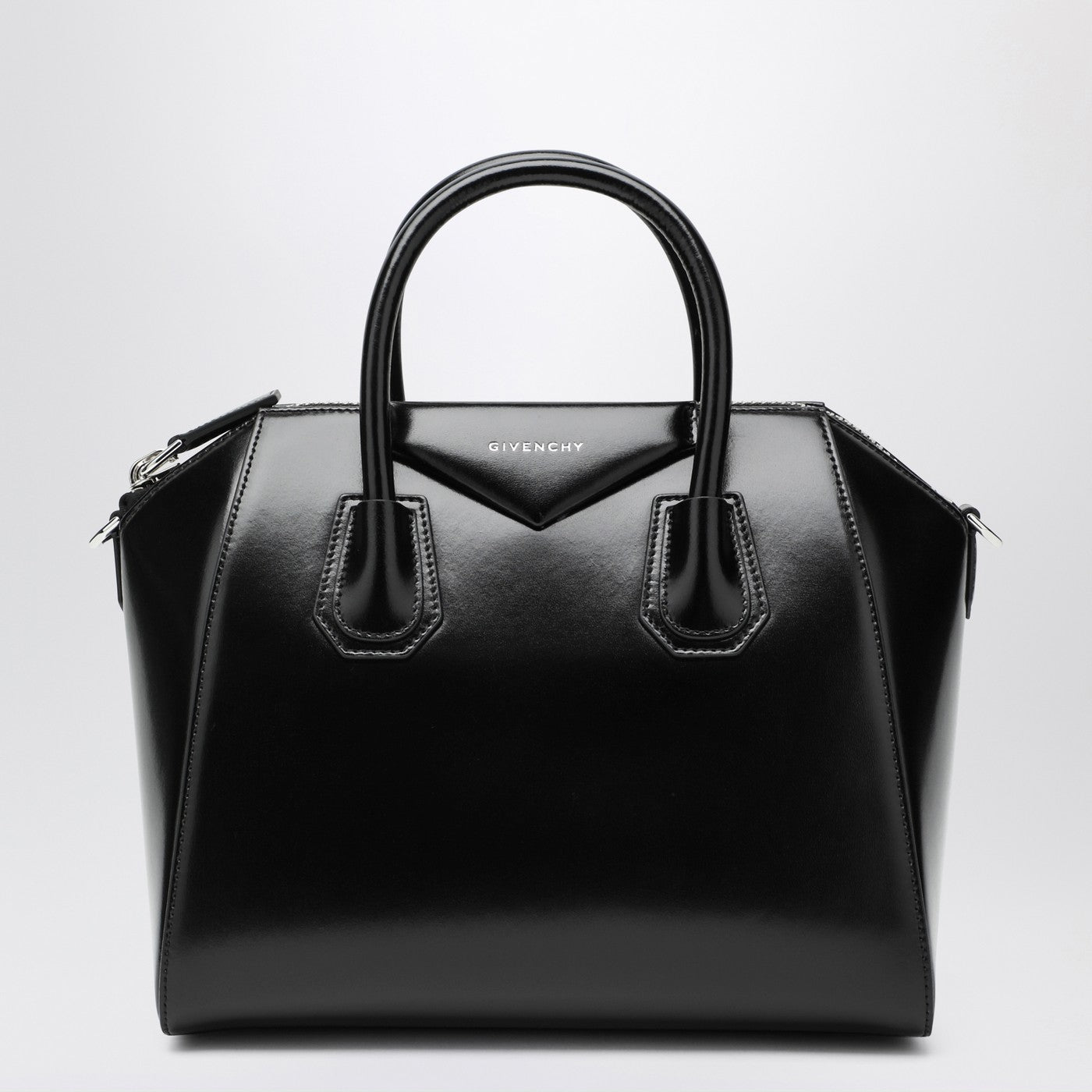 Givenchy Small Black Leather Antigona Bag Women GIVENCHY