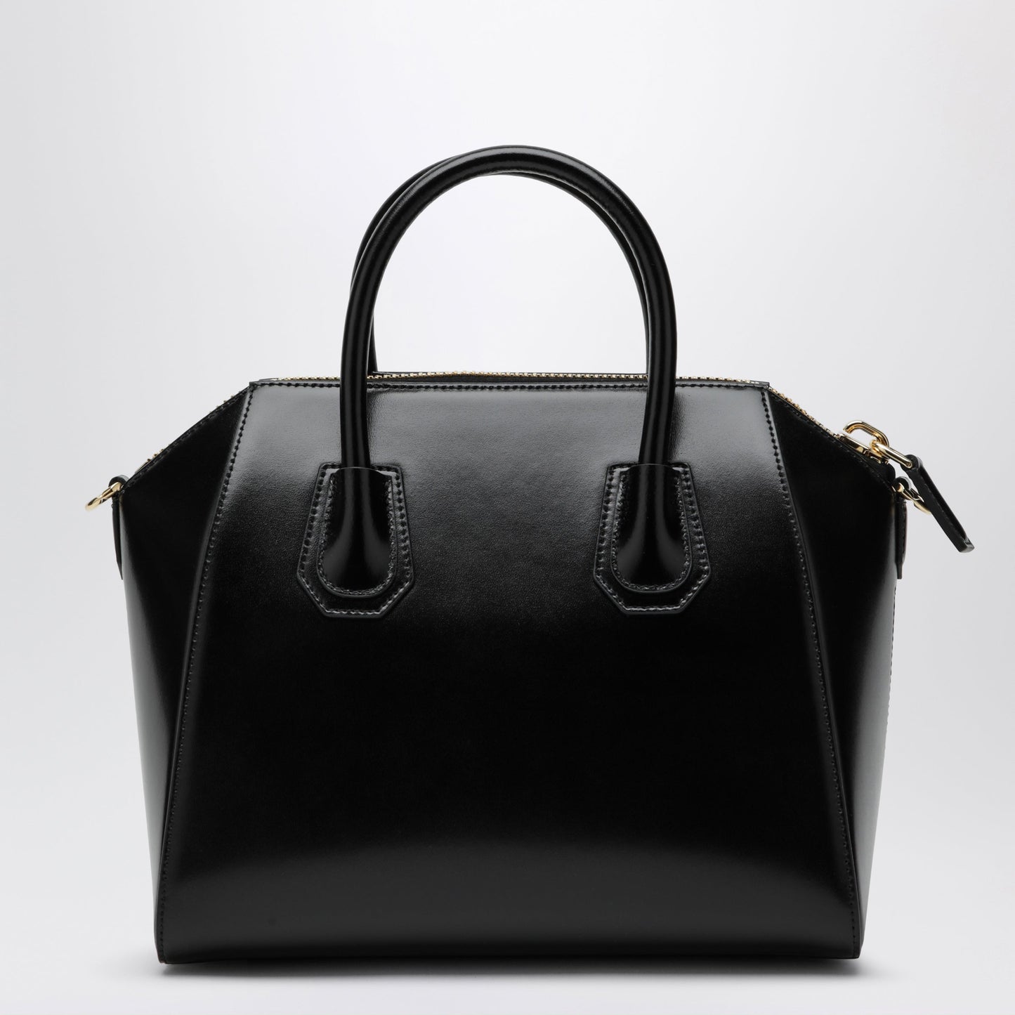 Givenchy Small Black Antigona Bag In Leather Women GIVENCHY
