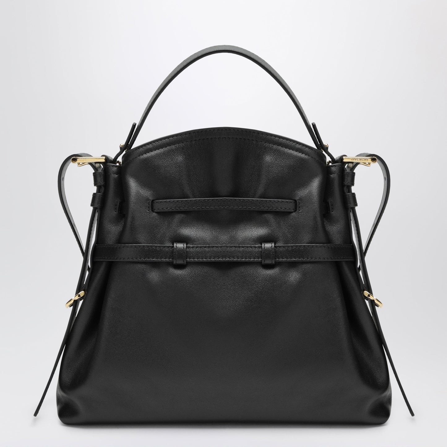 Givenchy Small Voyou Bucket Bag In Black Calfskin Women GIVENCHY