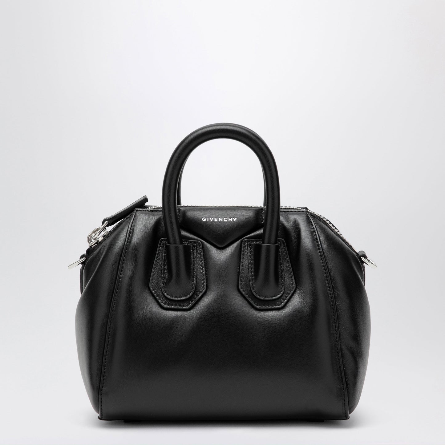 Givenchy Antigona Mini Leather Tote Bag In Black Women GIVENCHY