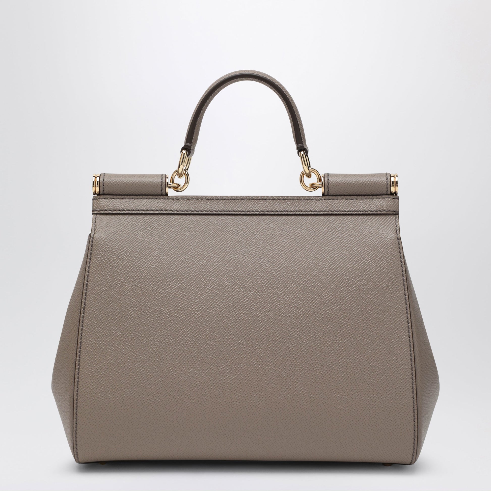 Dolce&Gabbana Large Mud Colour Sicily Hand Bag Women DOLCE & GABBANA