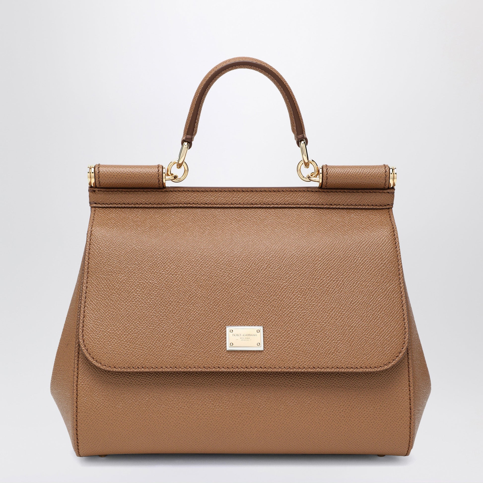 Dolce&Gabbana Large Caramel Sicily Hand Bag Women DOLCE & GABBANA