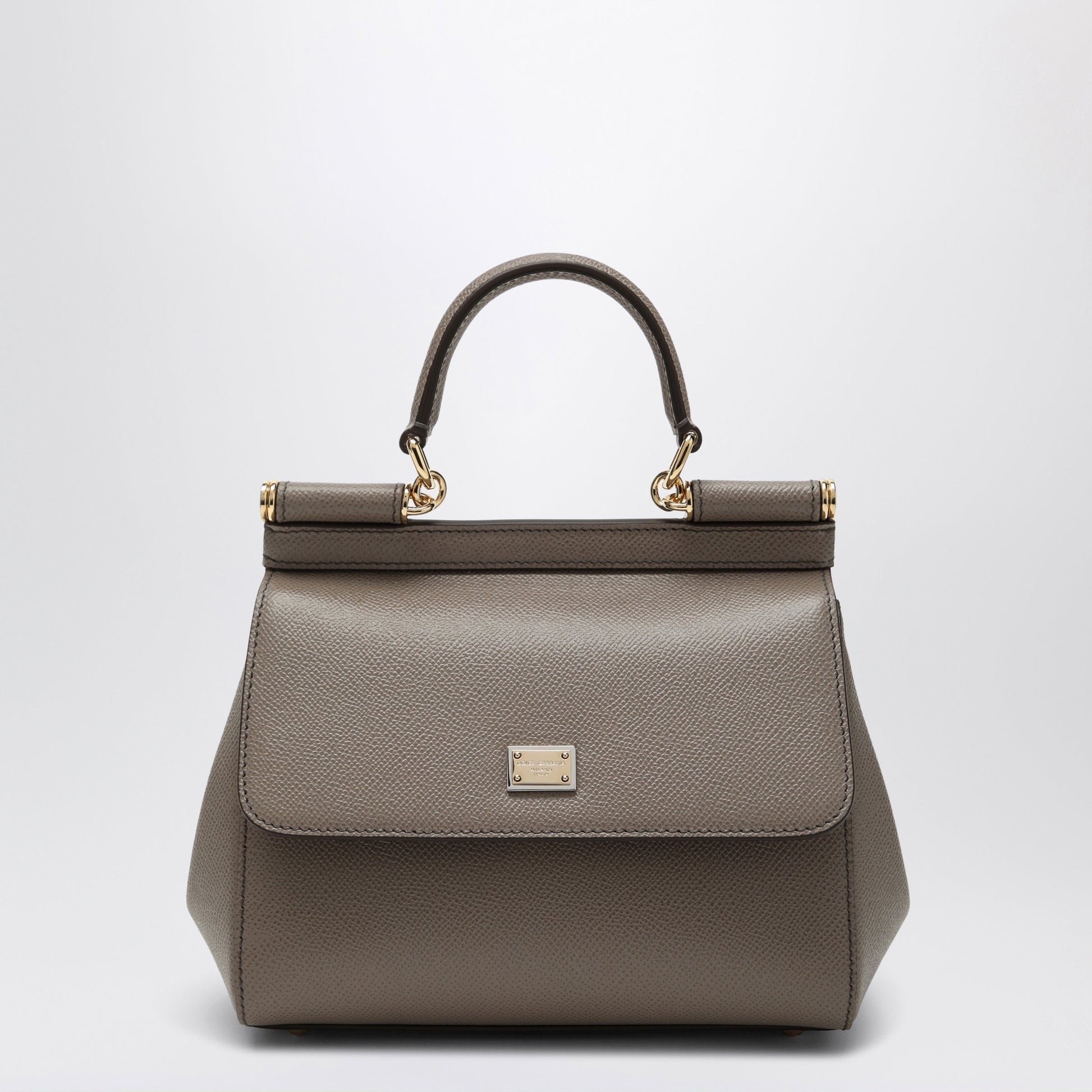 Dolce&Gabbana Medium Sicily Handbag In Light Mud Colour Women DOLCE & GABBANA