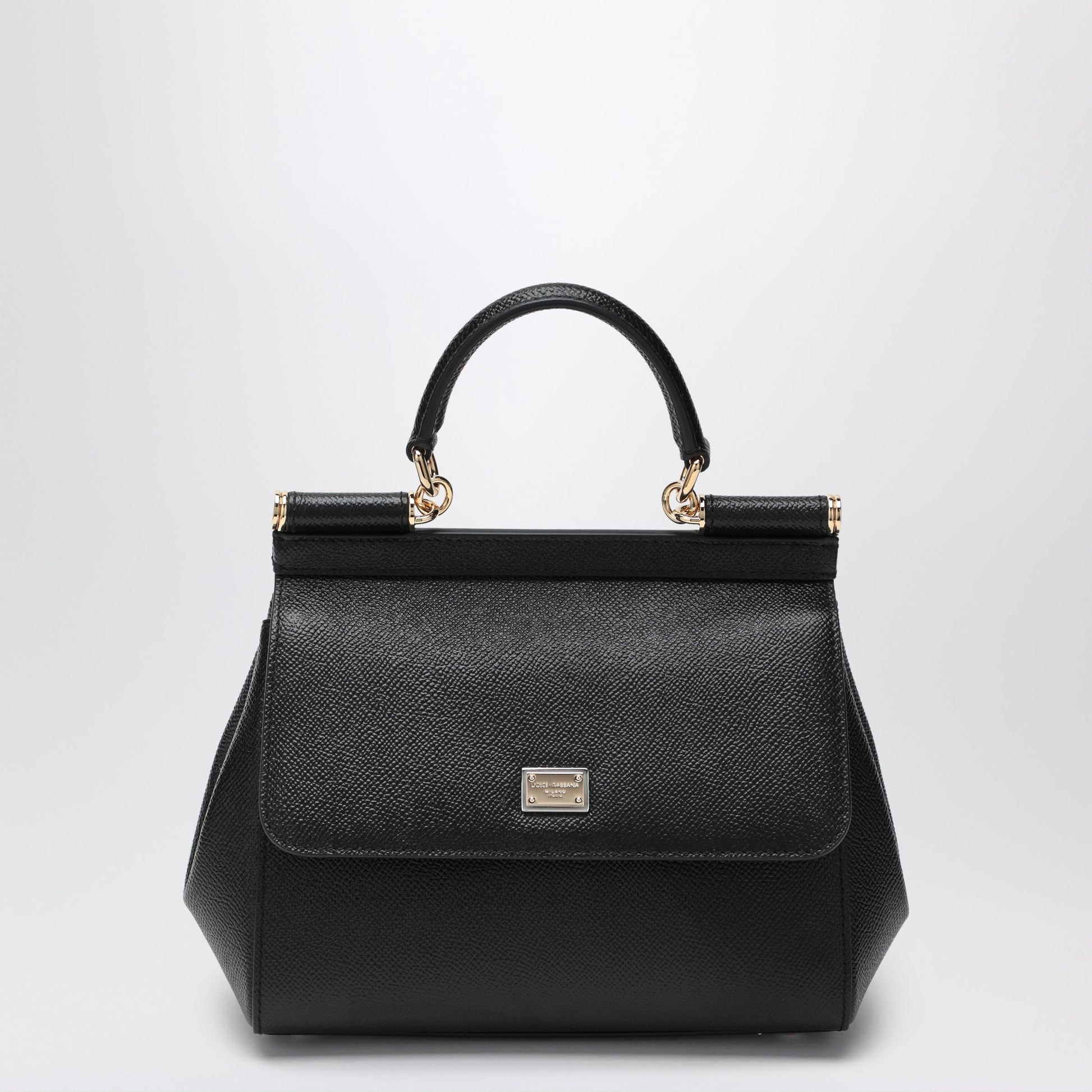 Dolce&Gabbana Medium Black Sicily Hand Bag Women DOLCE & GABBANA