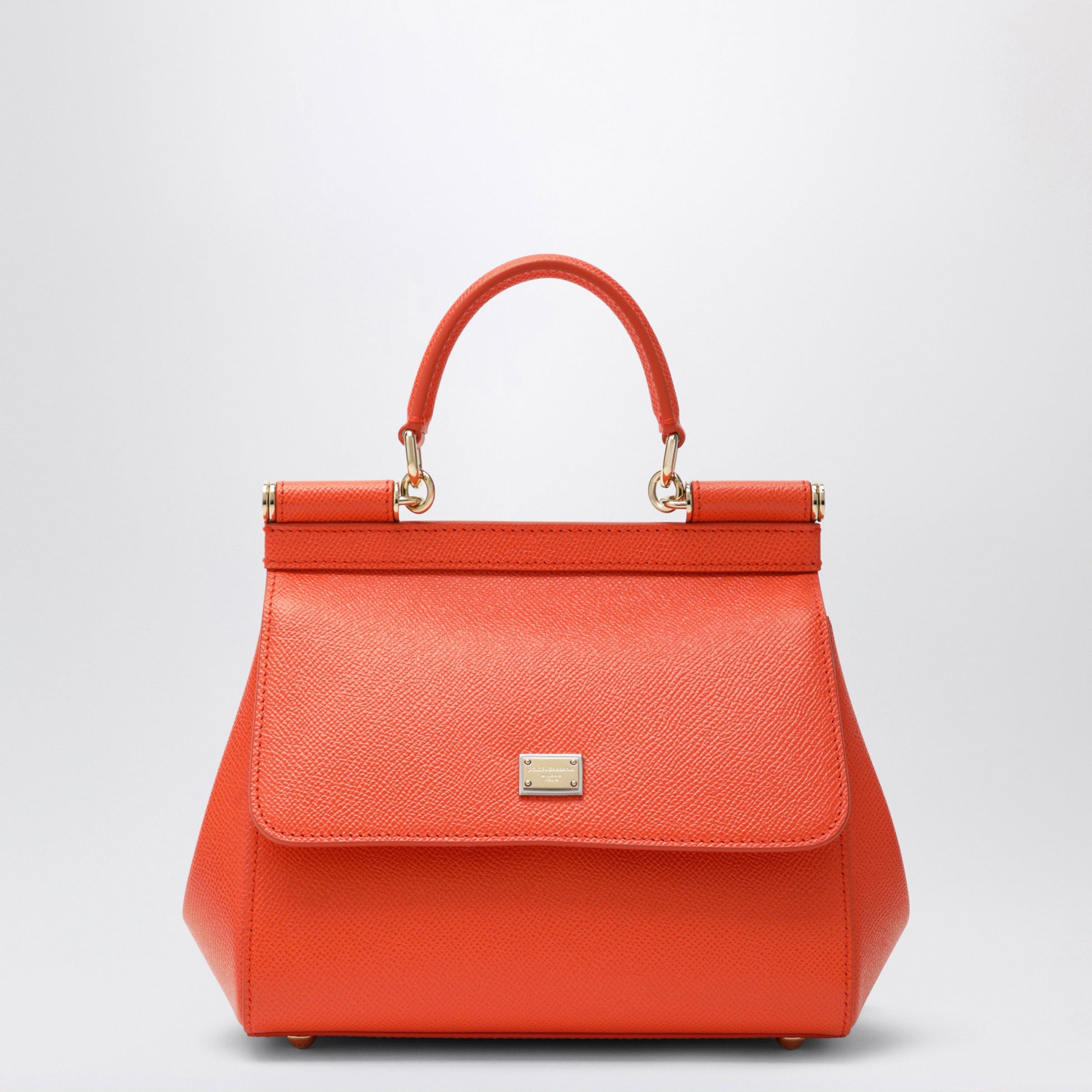Dolce&Gabbana Medium Orange Sicily Handbag Women DOLCE & GABBANA