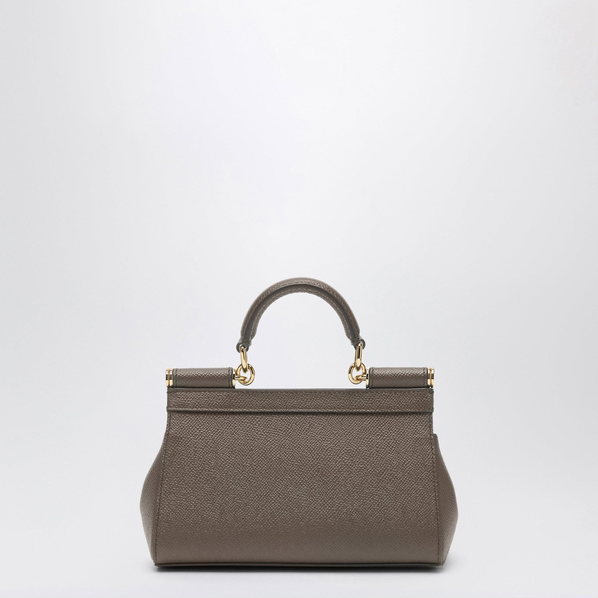 Dolce&Gabbana Small Sicily Handbag In Mud Brown Women DOLCE & GABBANA