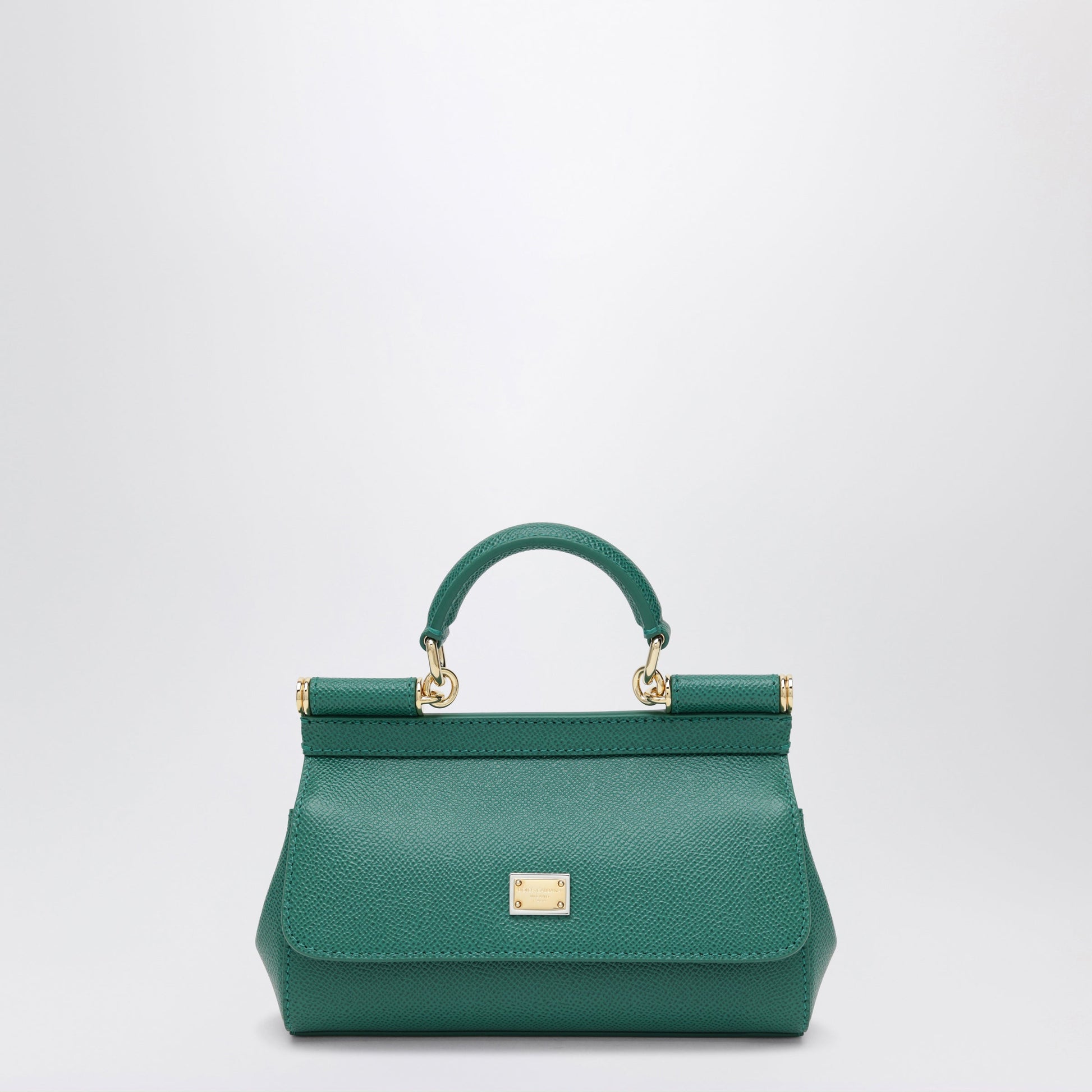Dolce&Gabbana Small Sicily Top-Handle Bag In Emerald Green Women DOLCE & GABBANA