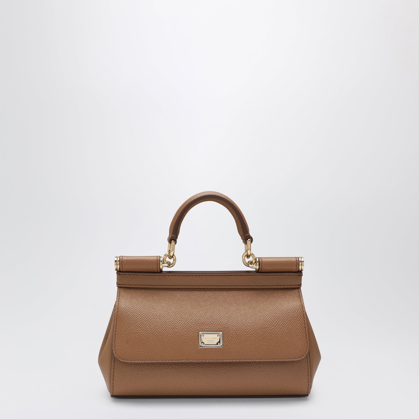 Dolce&Gabbana Small Sicily Handbag In Caramel Women DOLCE & GABBANA