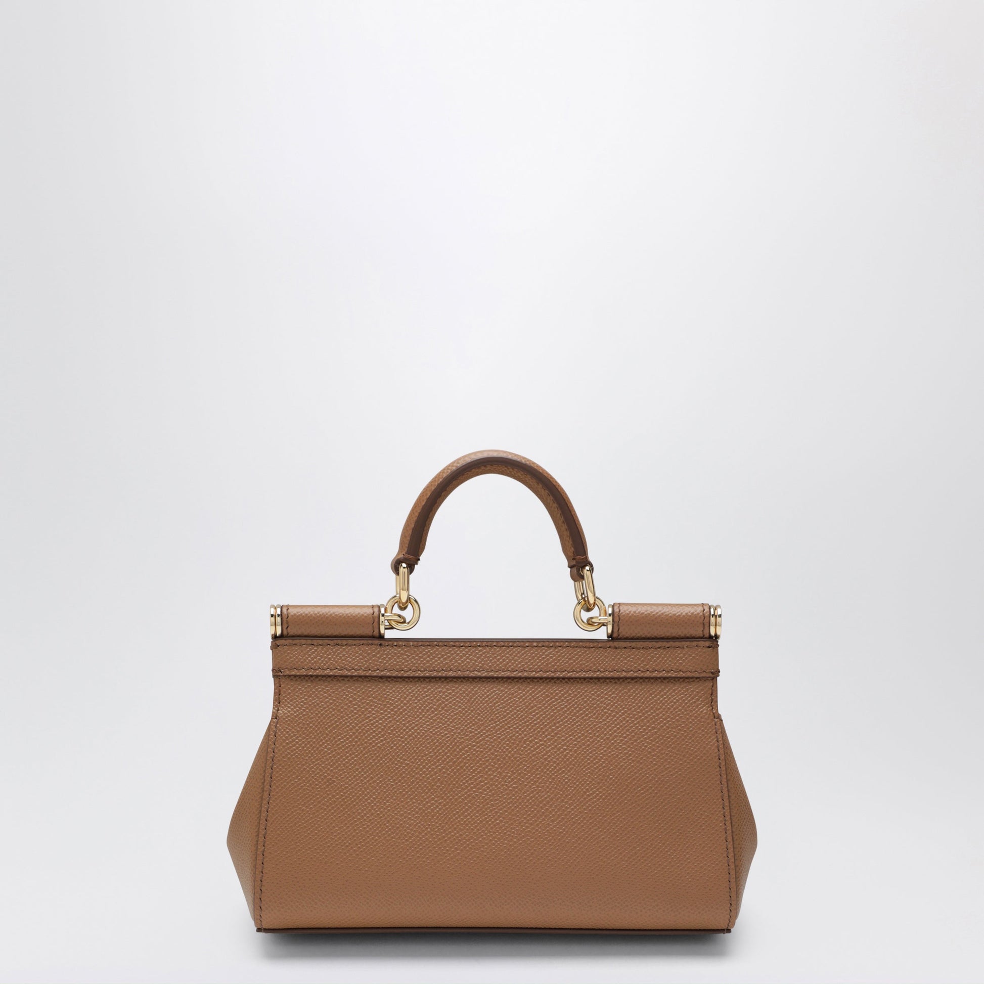 Dolce&Gabbana Small Sicily Handbag In Caramel Women DOLCE & GABBANA
