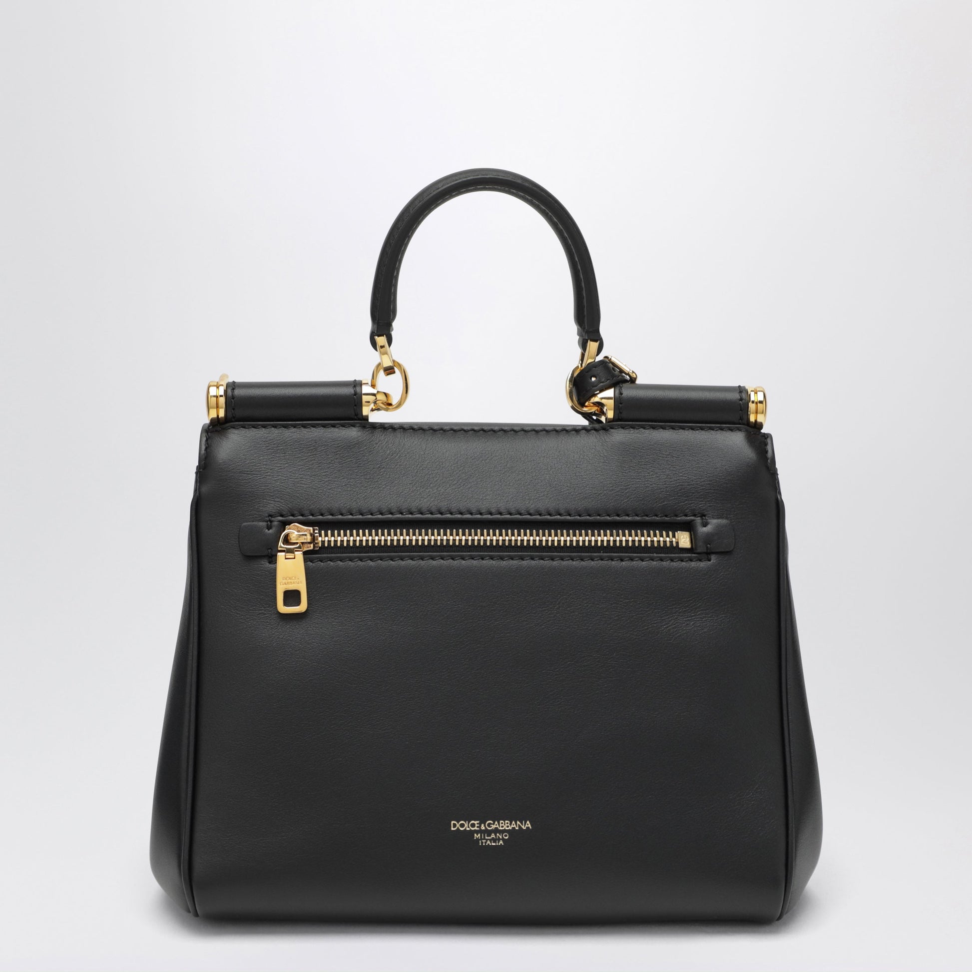 Dolce&Gabbana Shoulder Bag My Sicily In Black Leather Women DOLCE & GABBANA