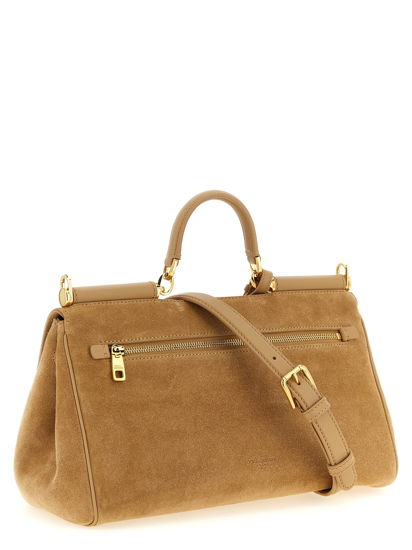 Dolce & Gabbana Women 'My Sicily' Suede Handbag DOLCE & GABBANA