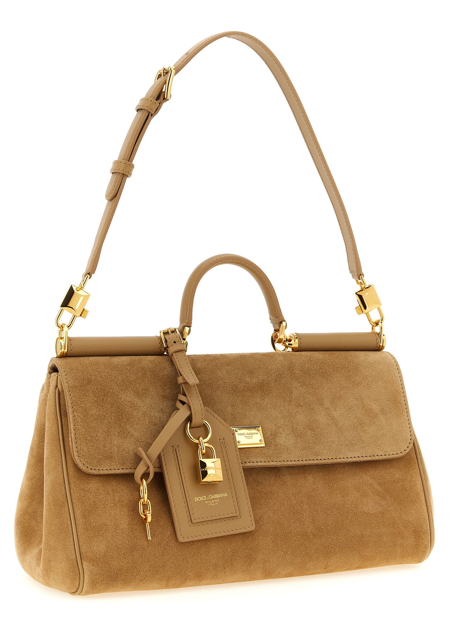 Dolce & Gabbana Women 'My Sicily' Suede Handbag DOLCE & GABBANA