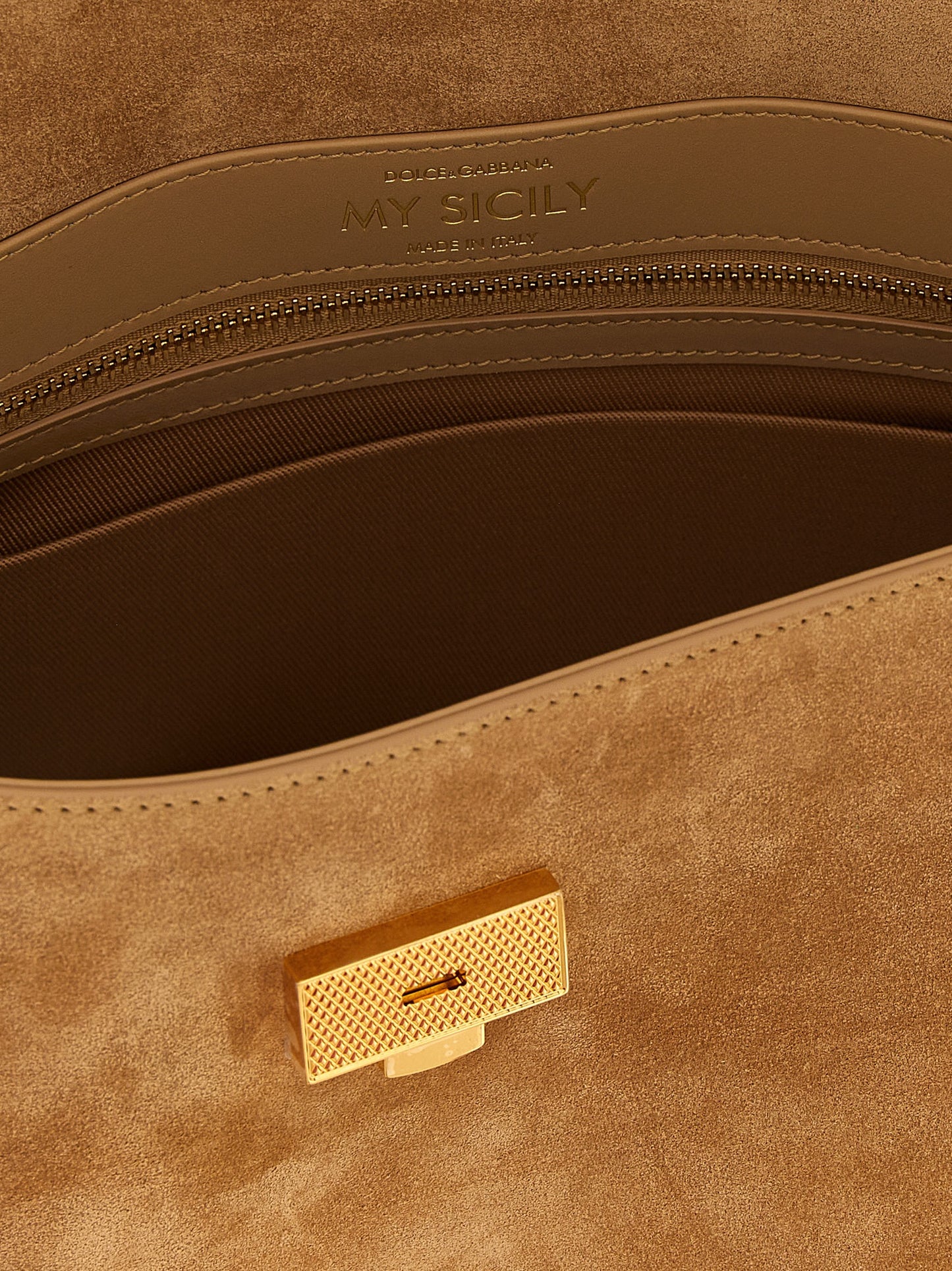 Dolce & Gabbana Women 'My Sicily' Suede Handbag DOLCE & GABBANA