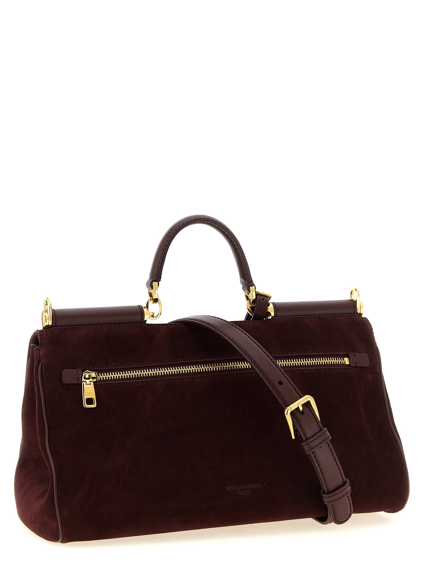 Dolce & Gabbana Women Medium Suede 'My Sicily' Handbag DOLCE & GABBANA