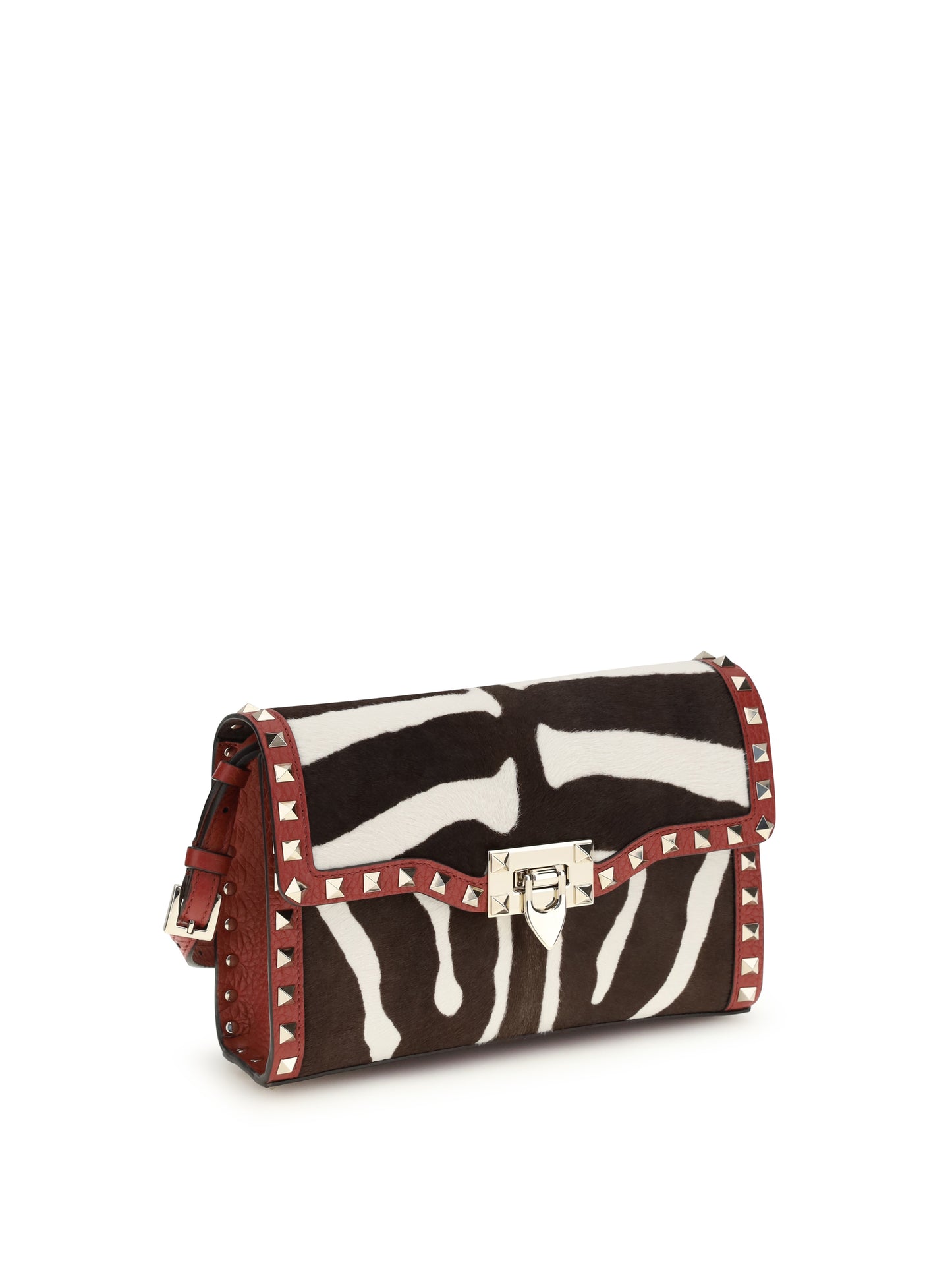 Valentino Garavani Women Zebra-Print Shoulder Bag VALENTINO GARAVANI