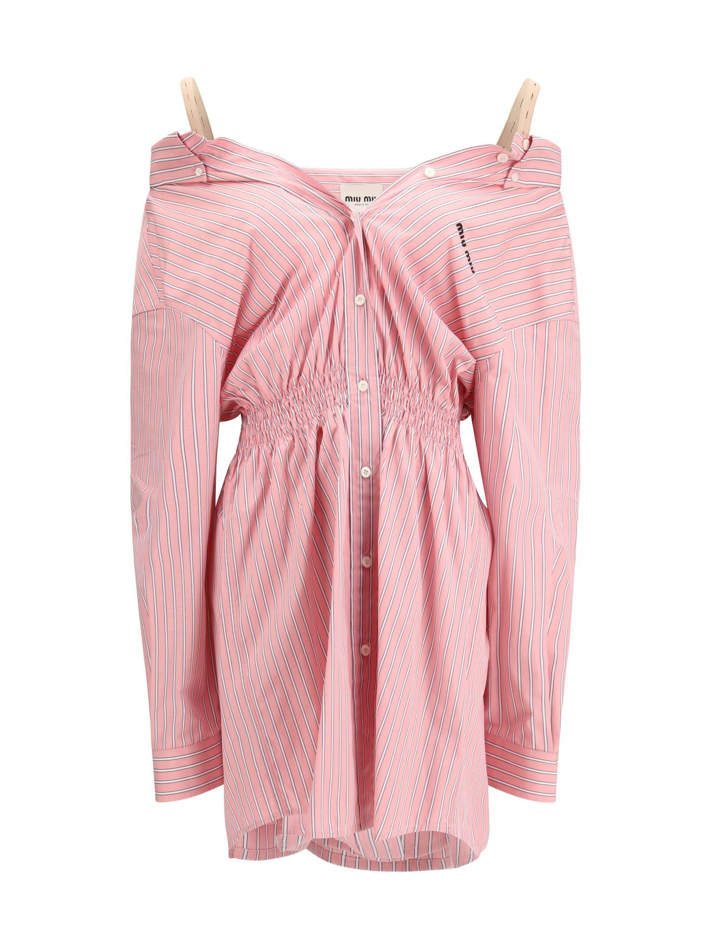 Miu Miu Women Short Striped Dress MIU MIU