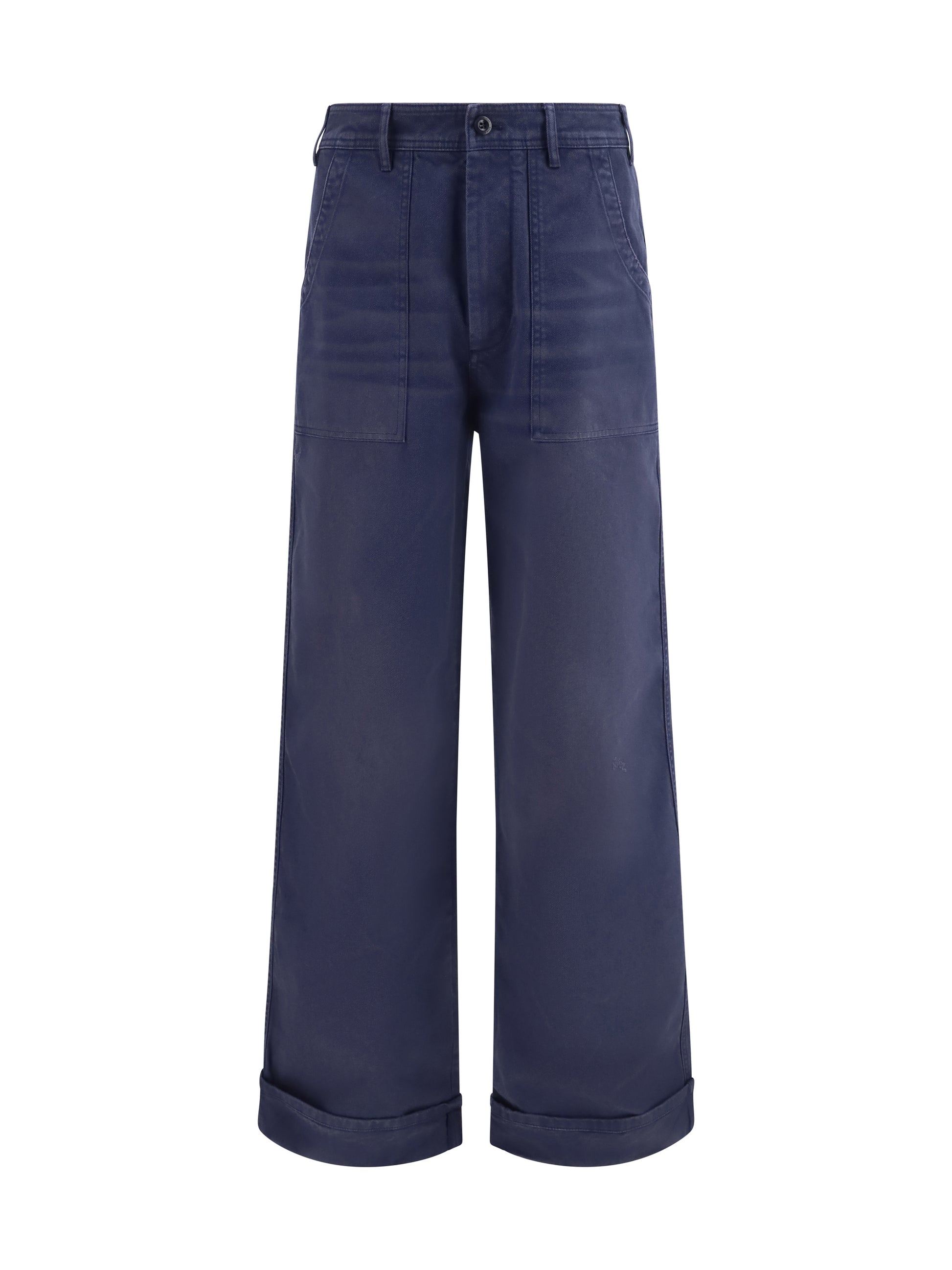Acne Studios Men Organic Cotton Twill Pants ACNE STUDIOS