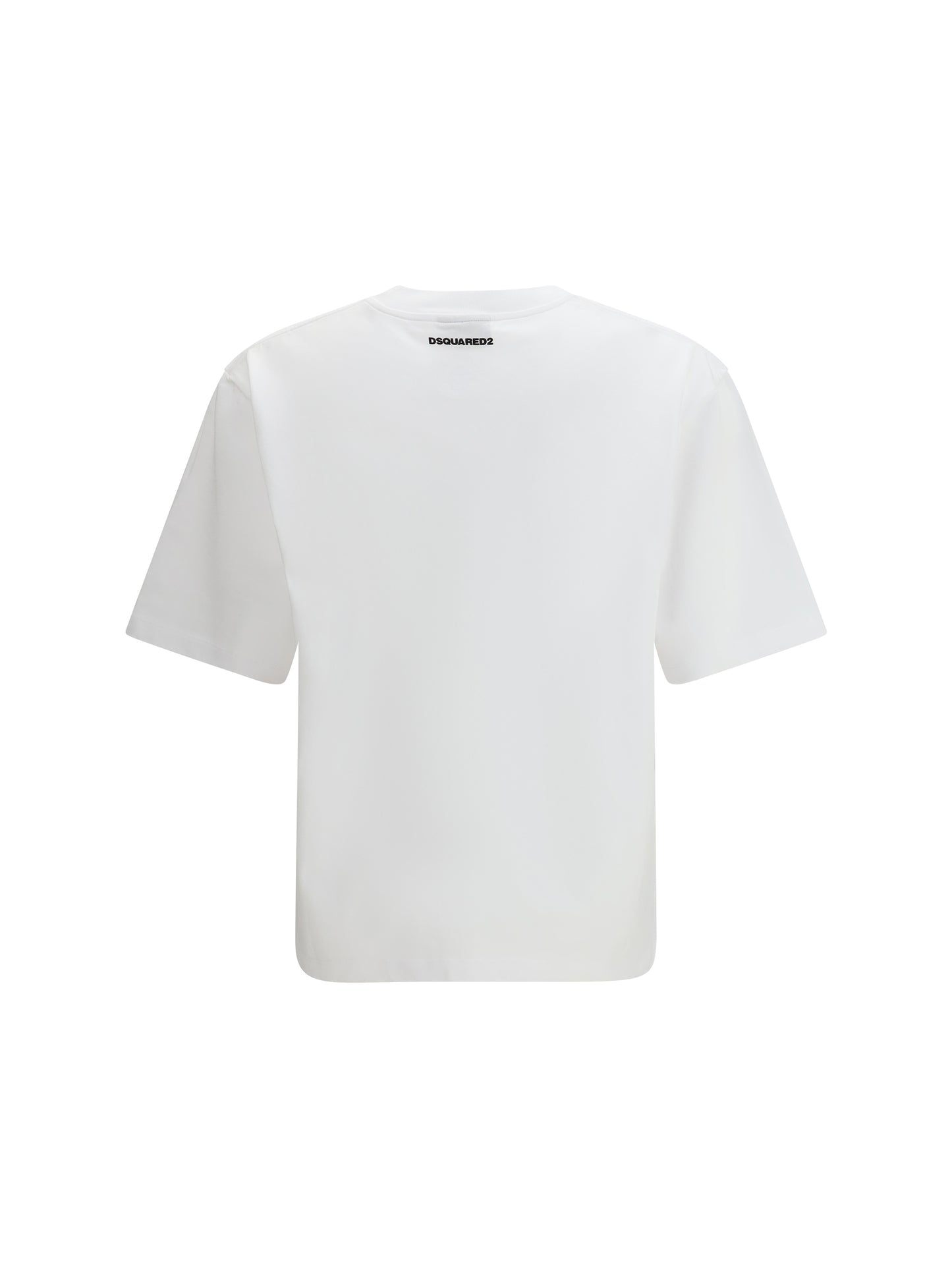 Dsquared2 Men T-Shirt In Cotton With Icon Graphic Print DSQUARED2