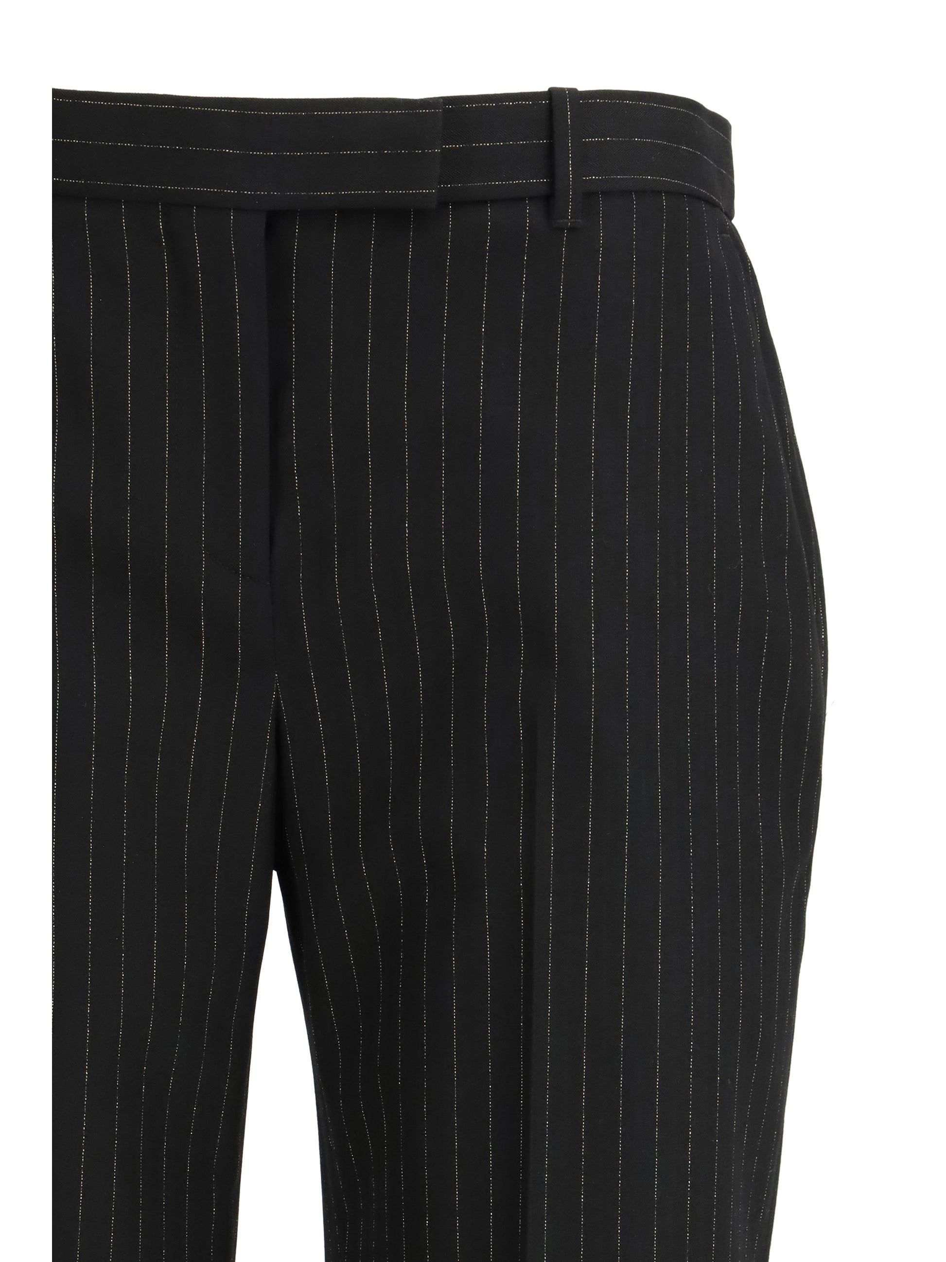 Alexander Mcqueen Women Pinstriped Tailored Trousers ALEXANDER MCQUEEN