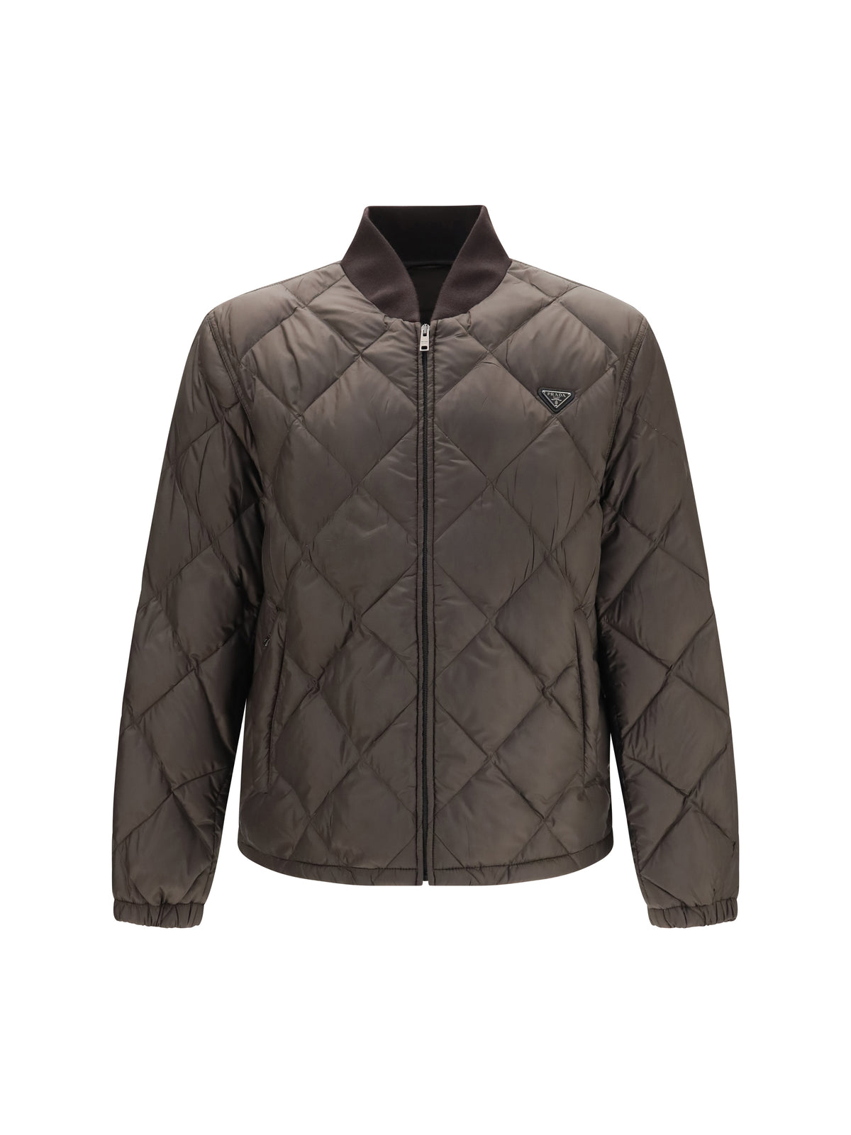 Prada Men Short Re-Nylon Down Jacket PRADA