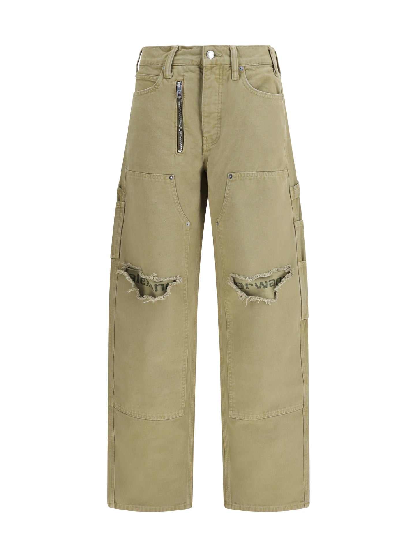 Alexander Wang Women Zip Carpenter Pants ALEXANDER WANG