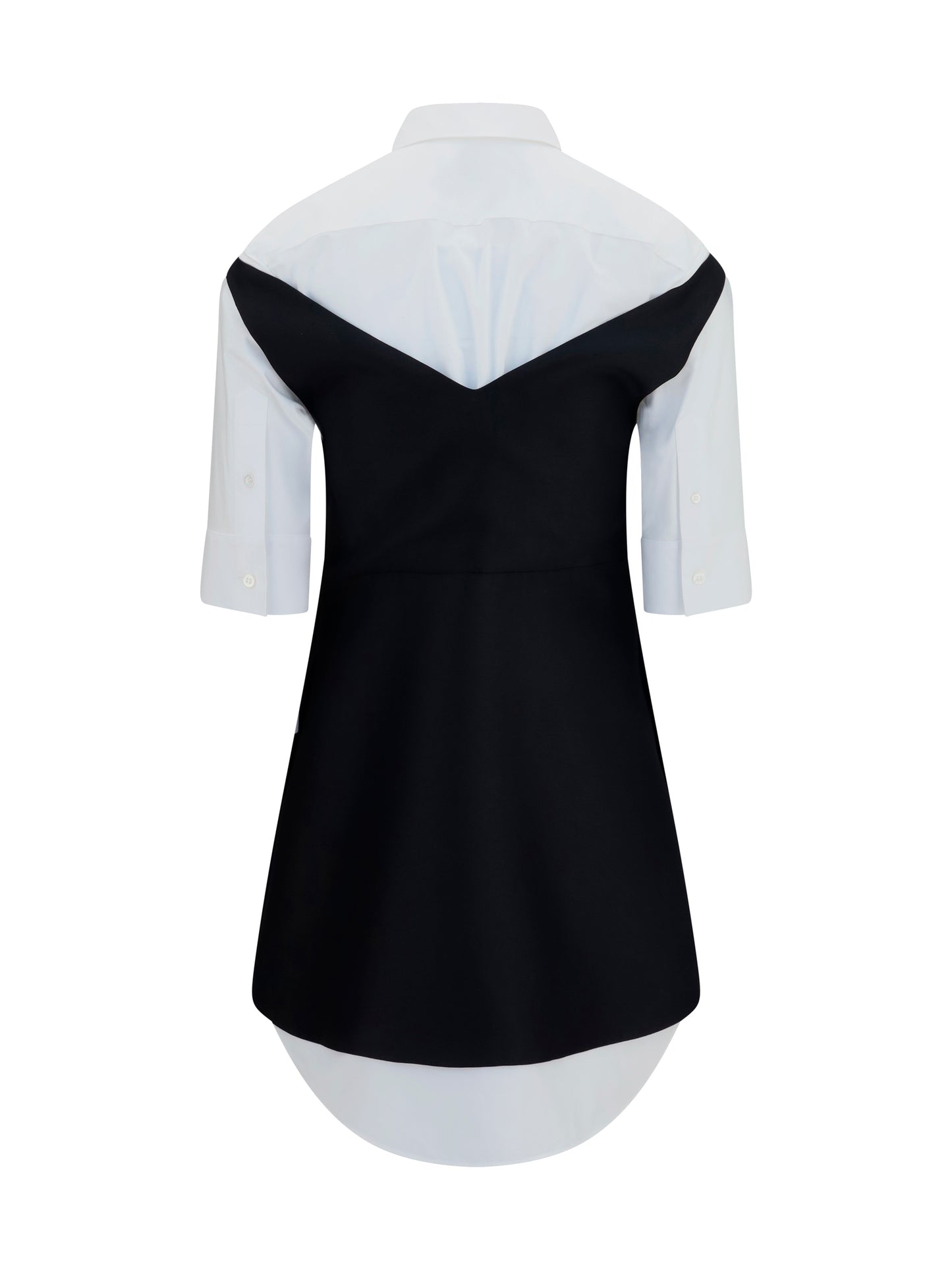 Balenciaga Women Hybrid Shirt Dress BALENCIAGA