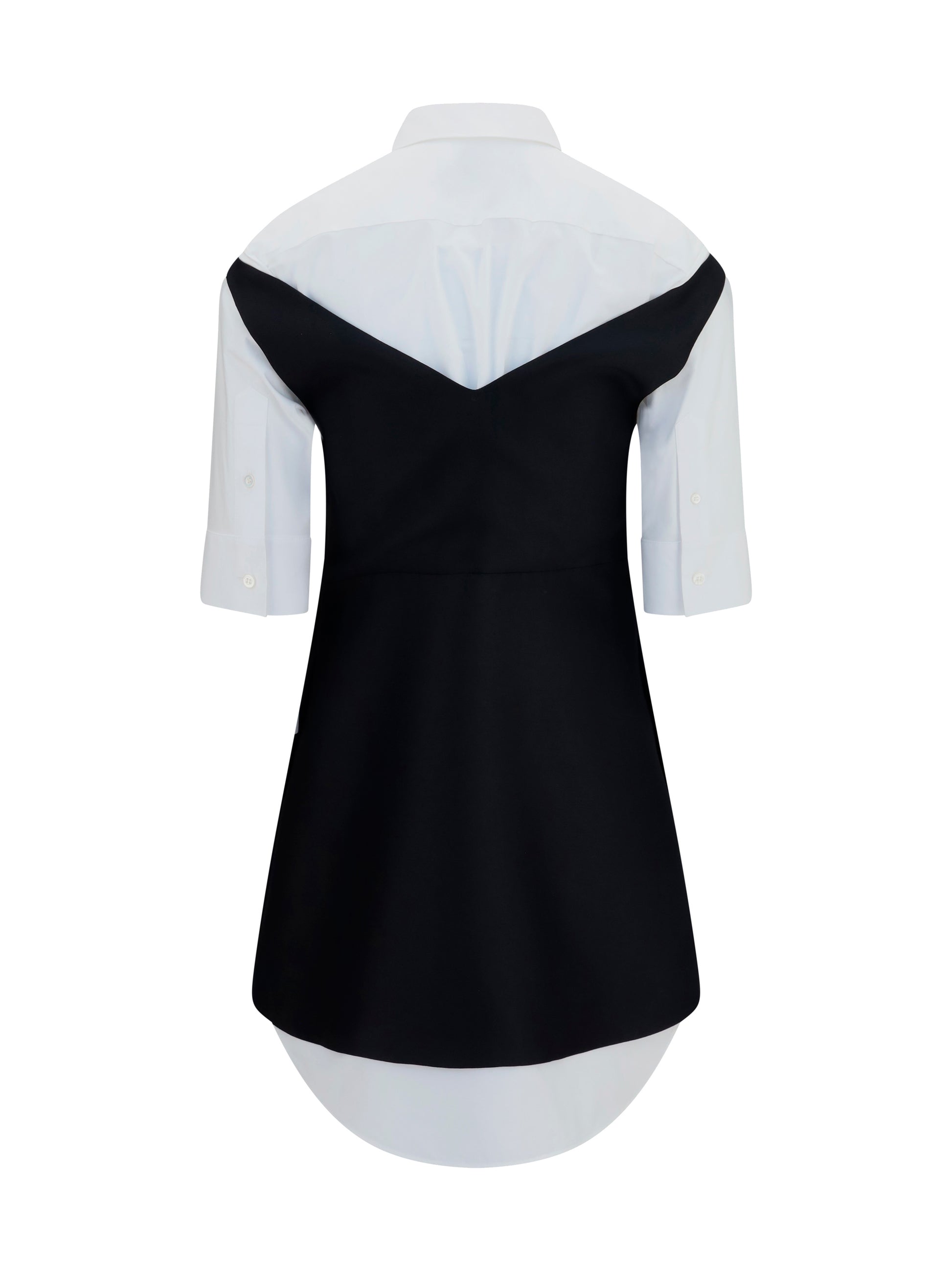 Balenciaga Women Hybrid Shirt Dress BALENCIAGA