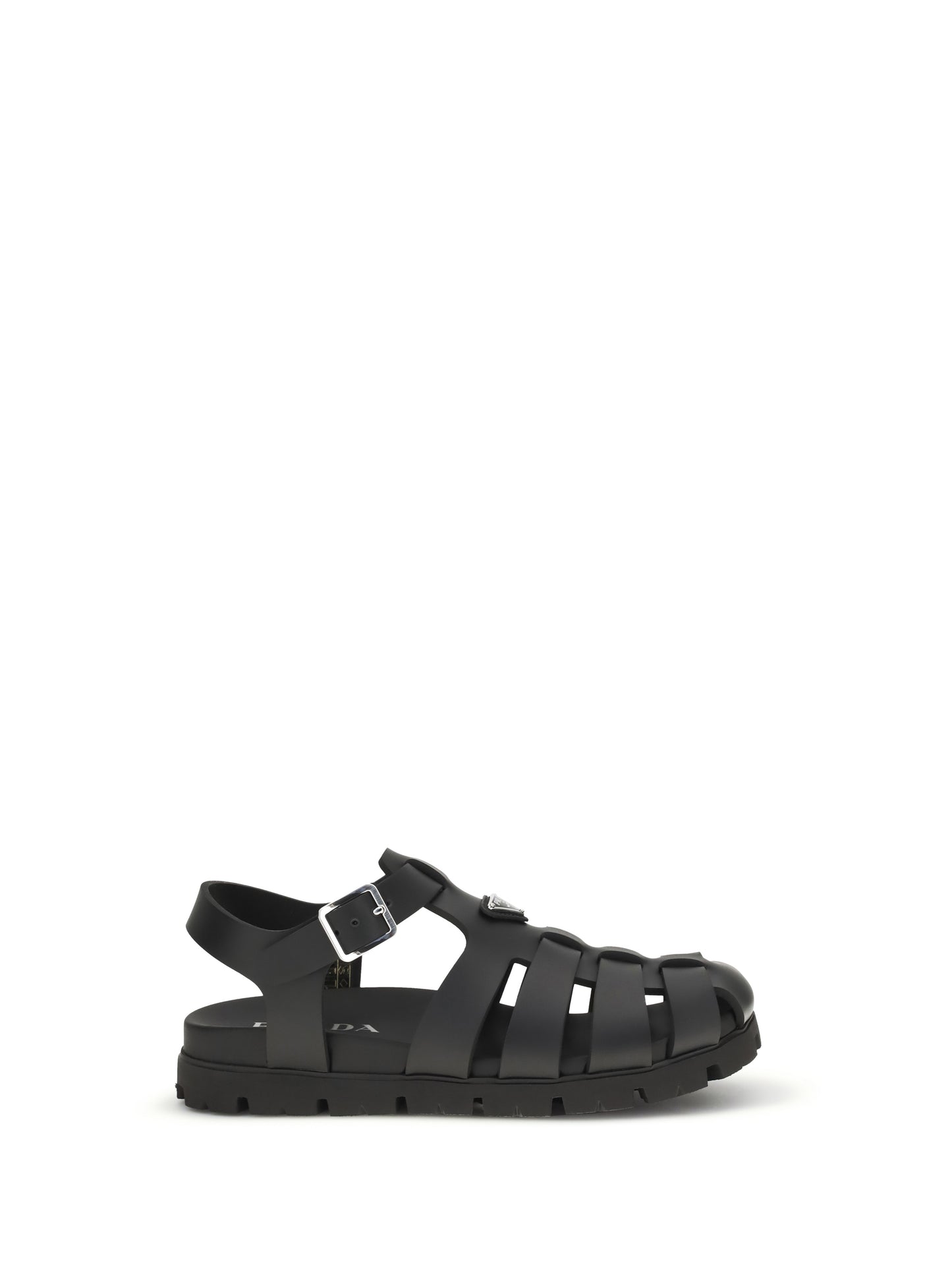Prada Men Rubber Cage Sandal PRADA