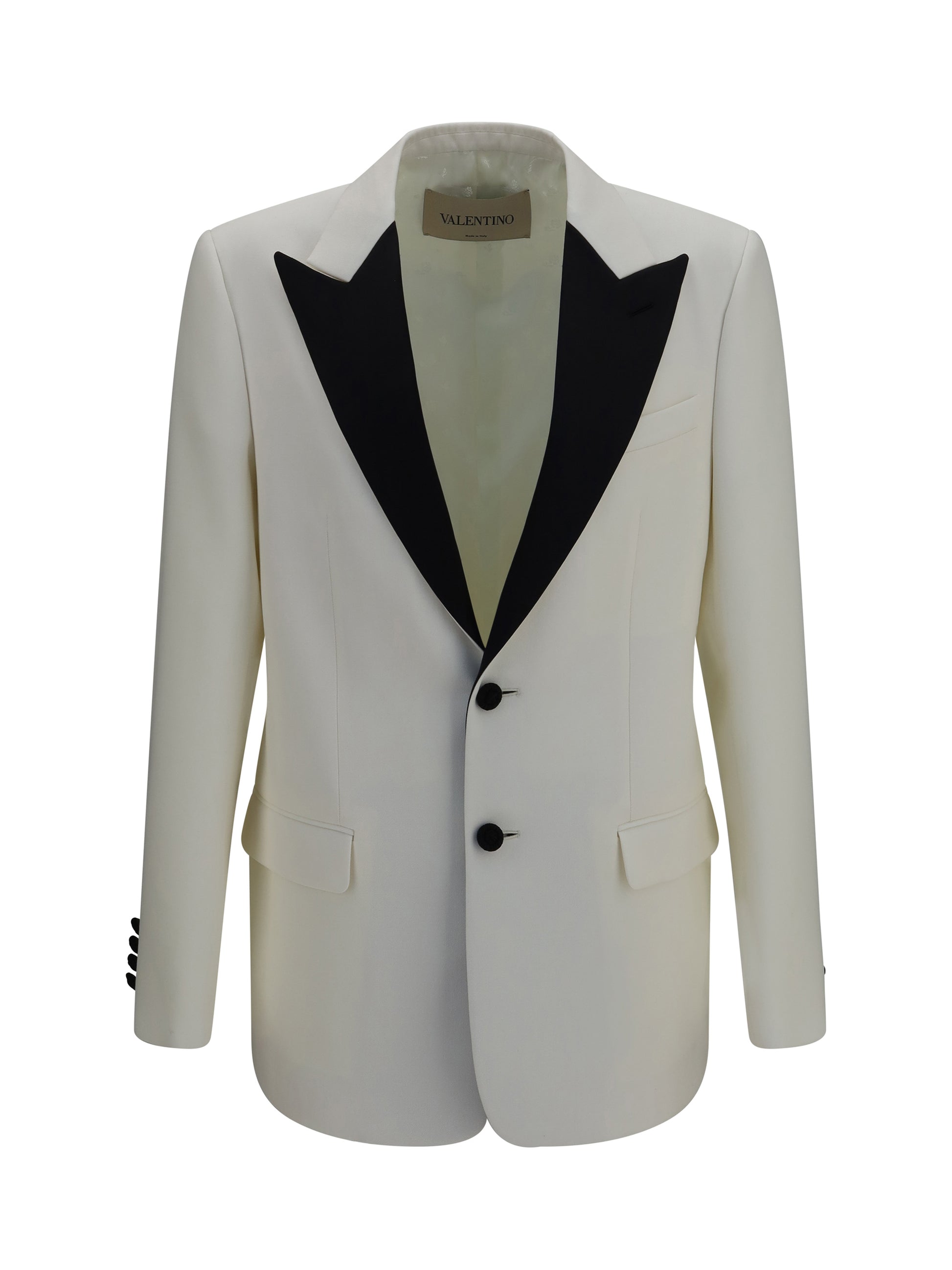 Valentino Men Two-Tone Wool Jacket VALENTINO